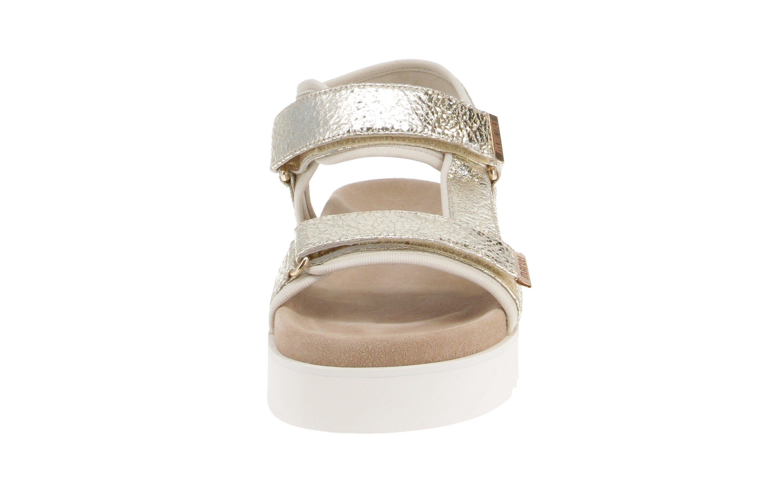 Maruti Maruti 66.1653.02-P00 Beau Leather - Damen Schuhe Sandaletten - Gold Sandale