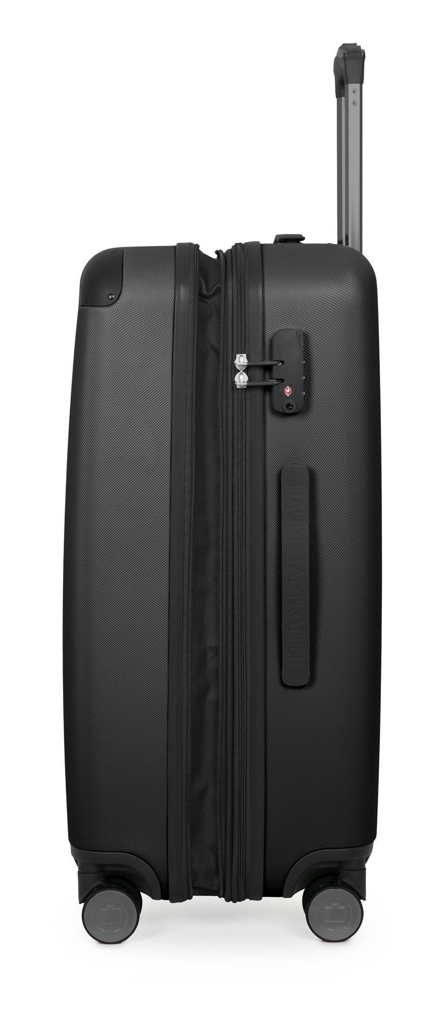 Hauptstadtkoffer Koffer Spree, 4 Rollen, Mittelgroßer Koffer Hartschale Trolley 65 cm, TSA, 74 L