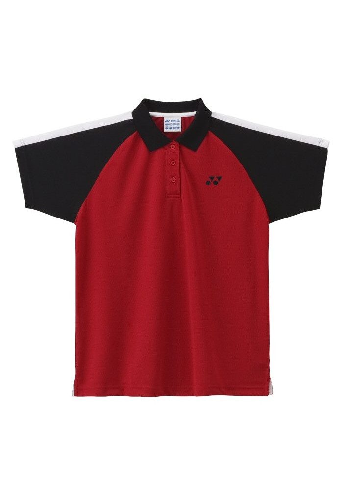 Yonex Poloshirt Classic rot/schwarz Damen