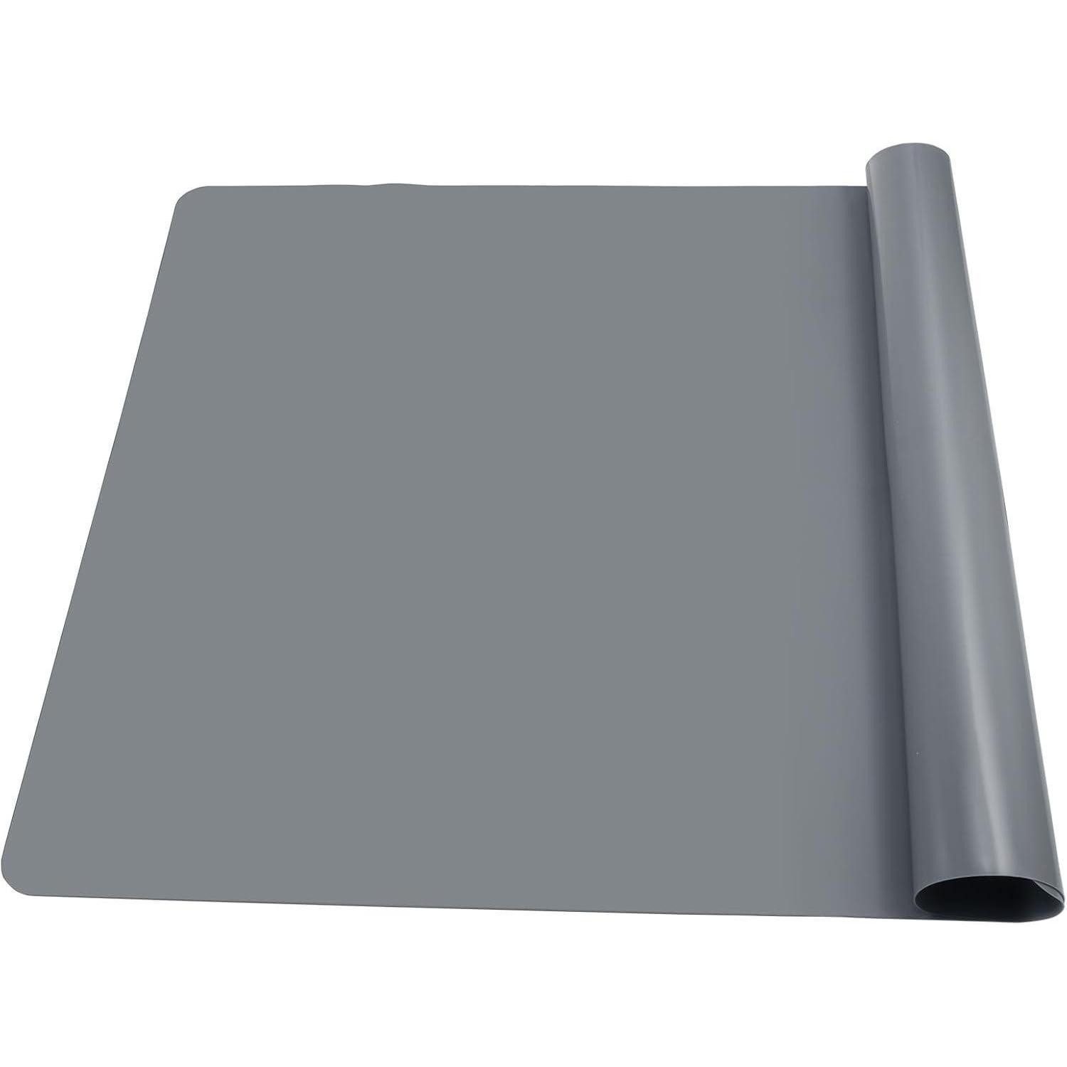 LuxusKollektion Silikonform Bastelmatte groß 70x50cm Silikon Rutschfest Antihafte Schwarz