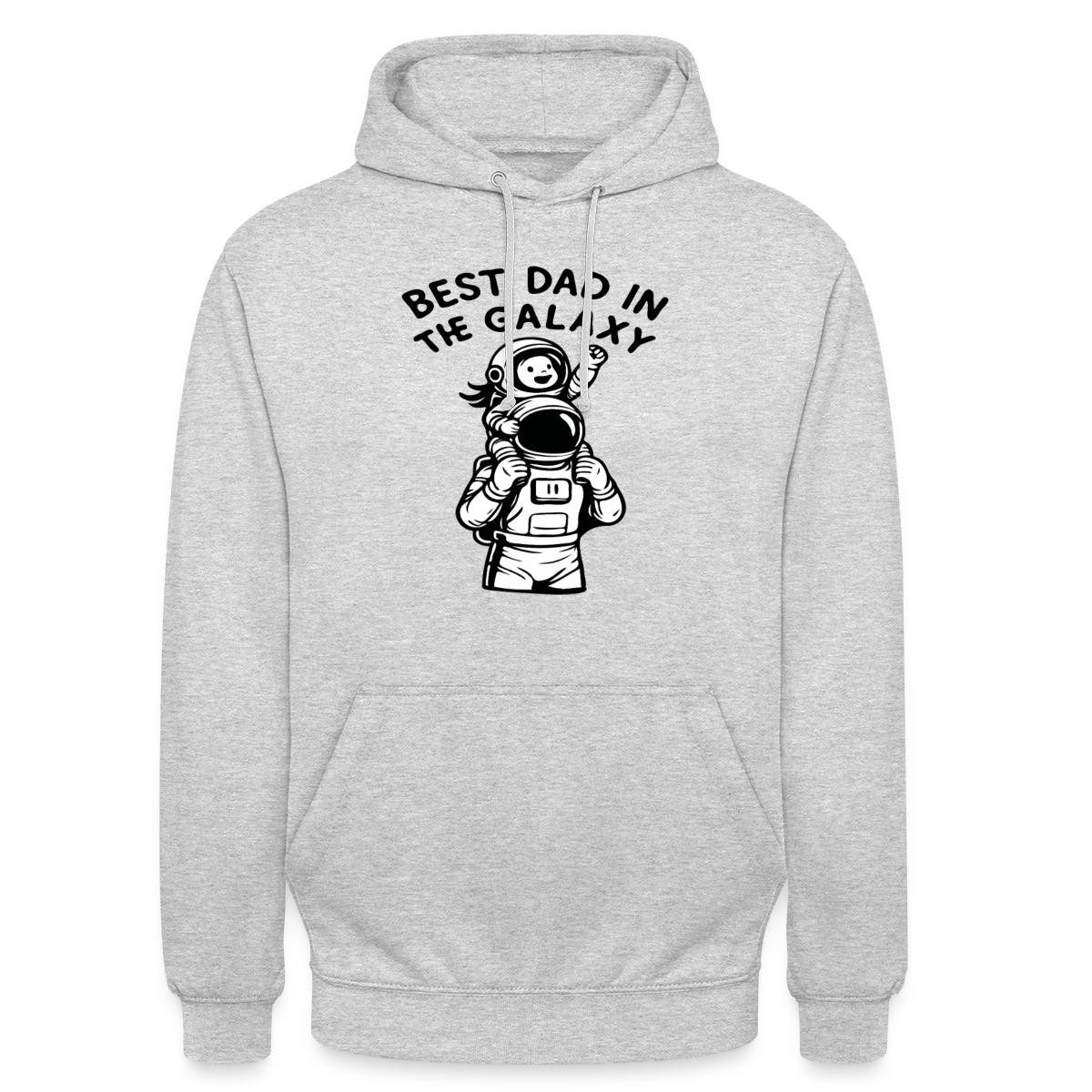 Hoodie Astronaut Best Dad In The Galaxy Unisex Hoodie