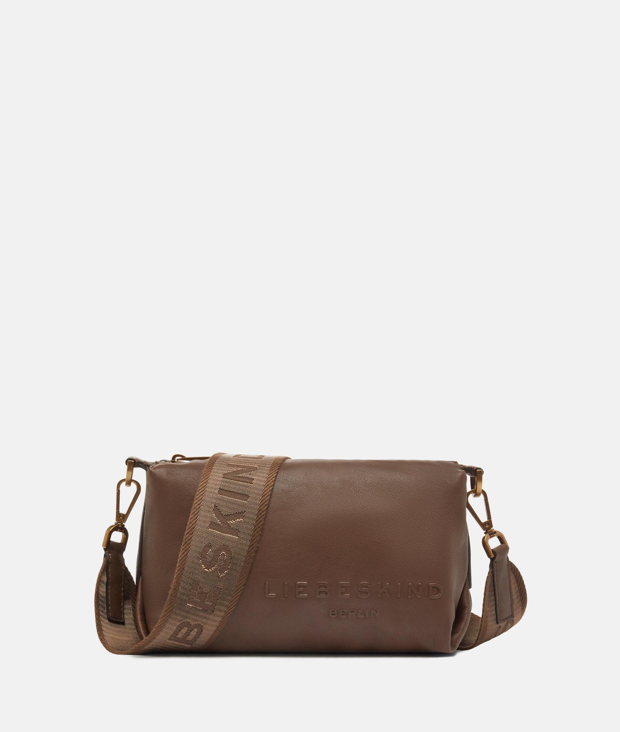 Liebeskind Berlin Umhängetasche Crossbody, Handliche Umhängetasche aus Schafsleder