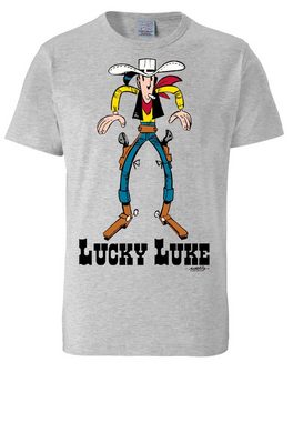 LOGOSHIRT T-Shirt Lucky Luke mit lizenziertem Print