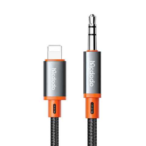 COFI 1453 Kabel AUX MFI iPhone Audiokabel 3,5mm Miniklinke 1,2 Meter Smartphone-Adapter