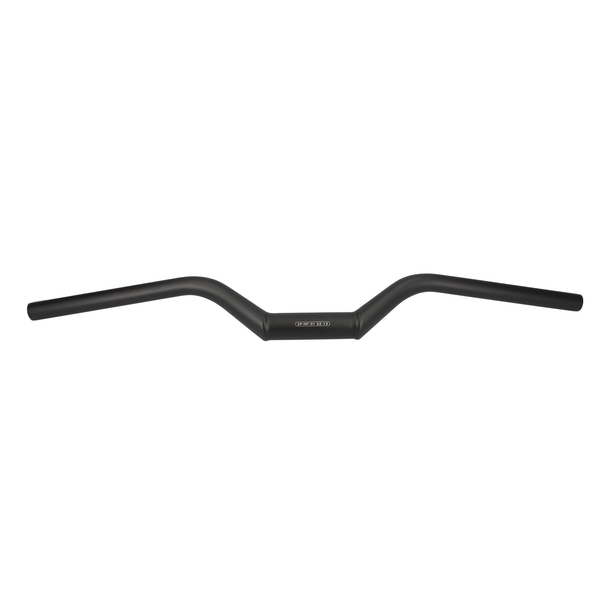 Fahrradlenker Lenker 318 Alu schwarz eloxiert sandgeblasen 670 200 40