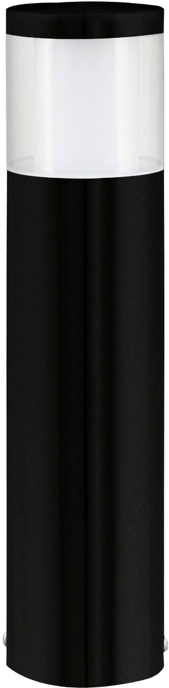 EGLO Stehlampe BASALGO-Z, Leuchtmittel wechselbar, ohne Leuchtmittel, inkl. - Stehleuchte in schwarz Edelstahl E27 - aus 1X9W