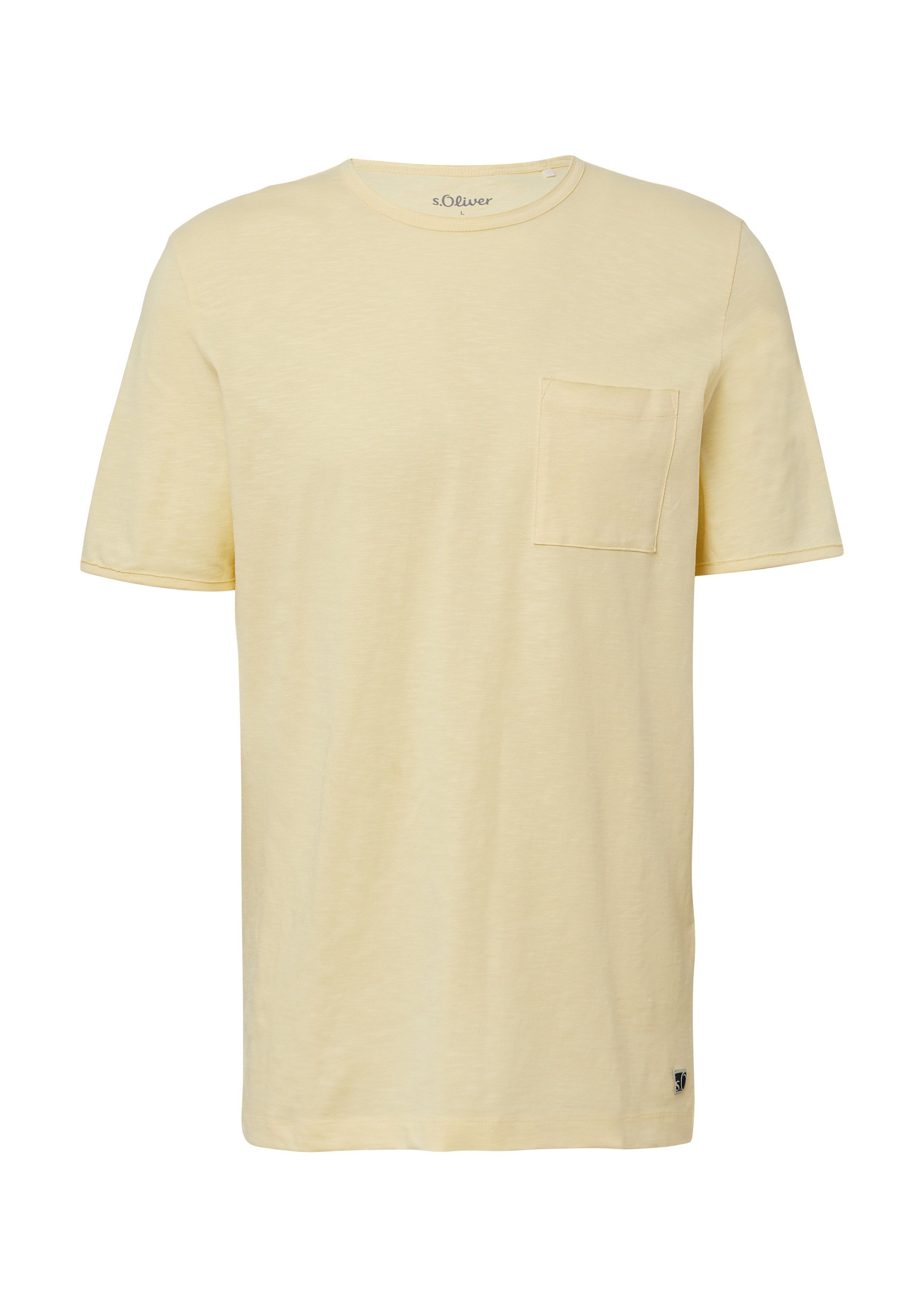 s.Oliver Kurzarmshirt T-Shirt (1-tlg) günstig online kaufen