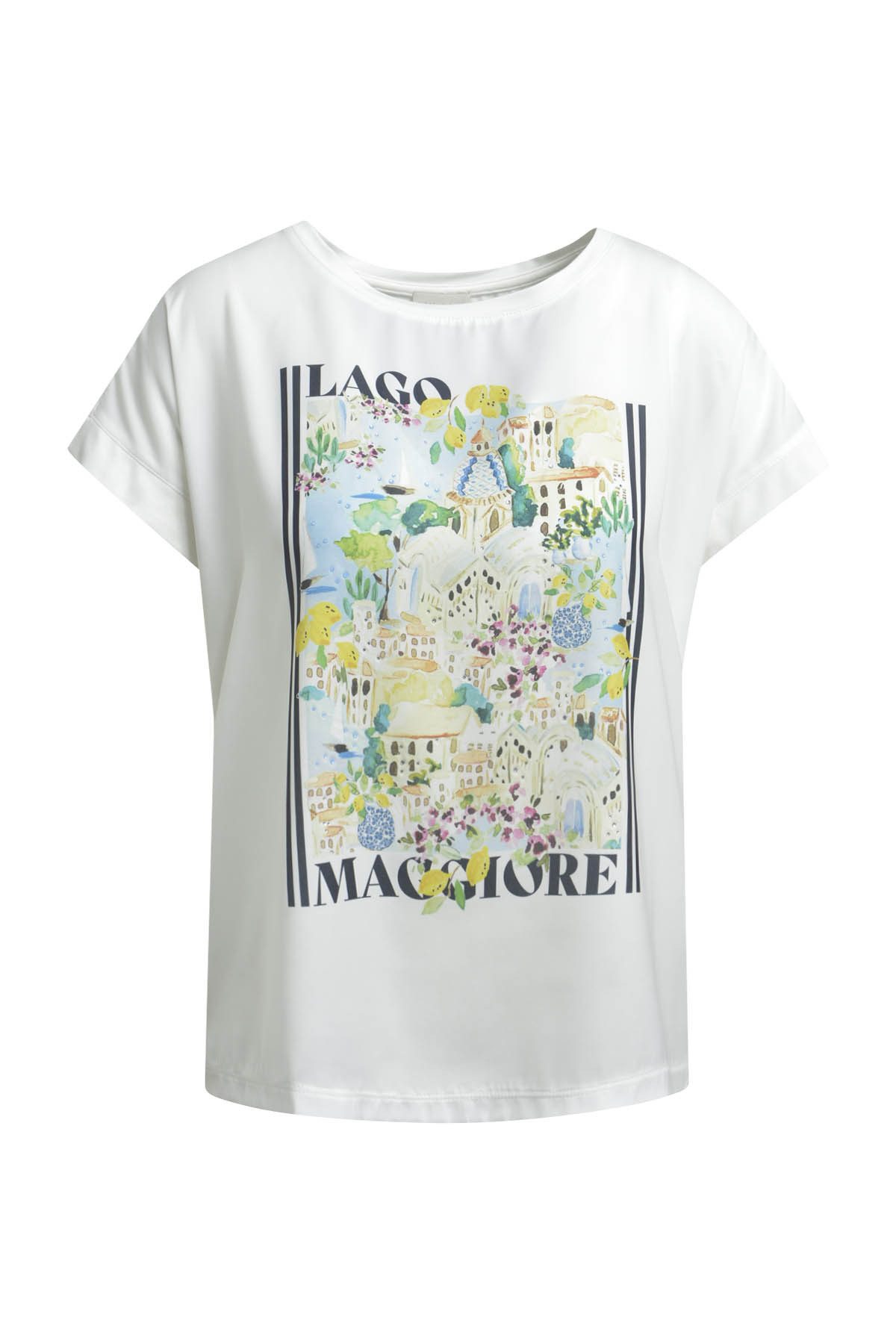 Milano Italy Kurzarmshirt SLEEVELESS ROUNDNECK SHIRT AE AW