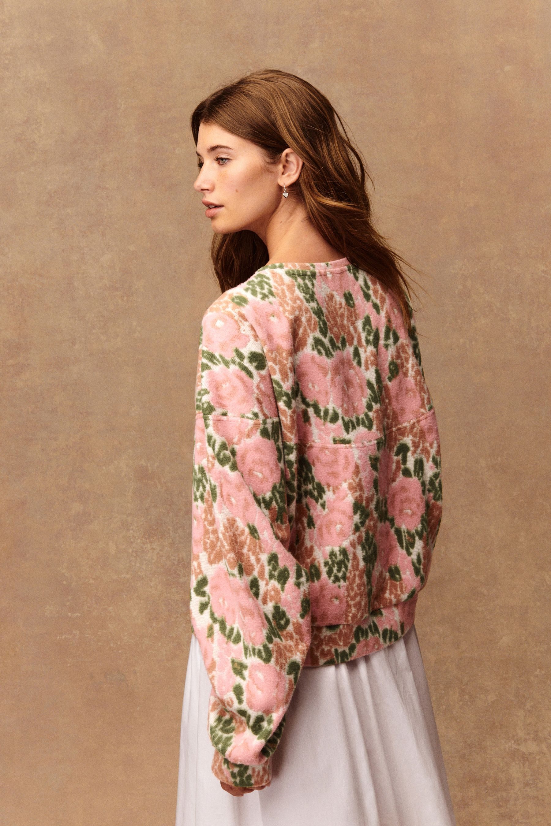 Next Rundhalspullover Weiches langärmeliges Sweatshirt (1-tlg) günstig online kaufen