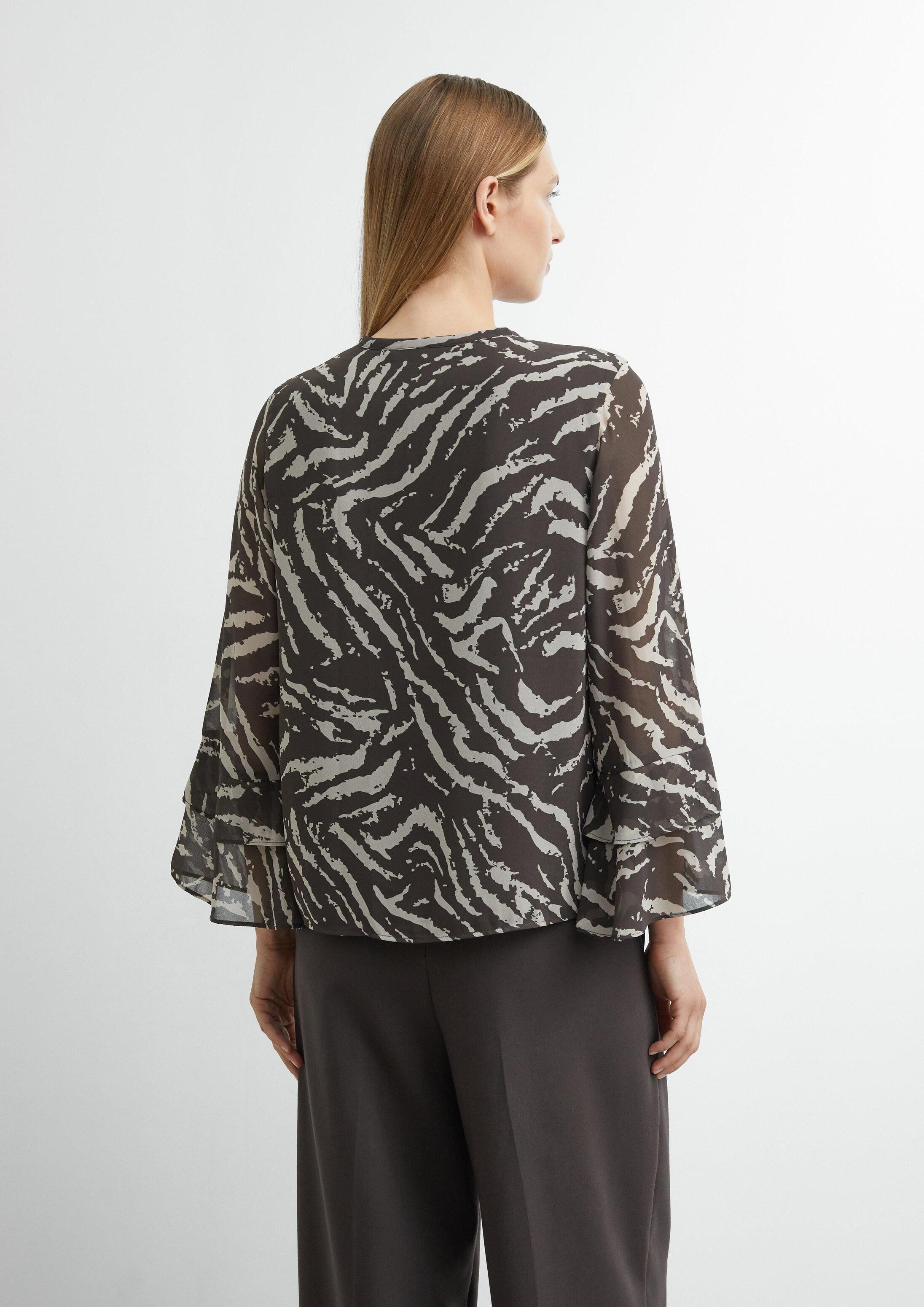 comma Langarmbluse Bluse Bluse