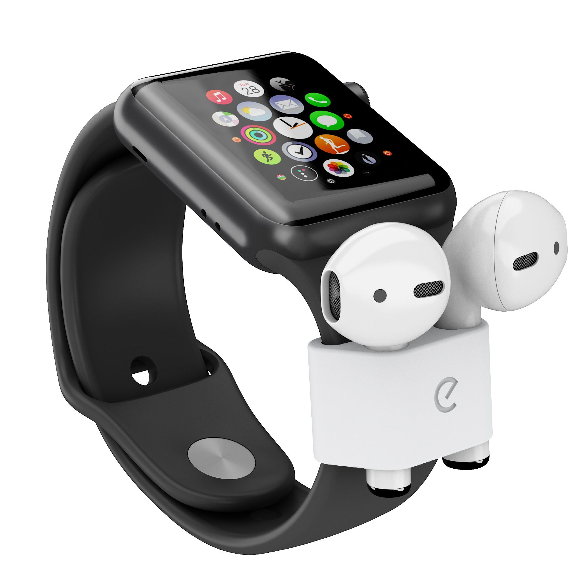 KeyBudz AirLockz für AirPods & AirPods Pro Smartwatch-Halterung