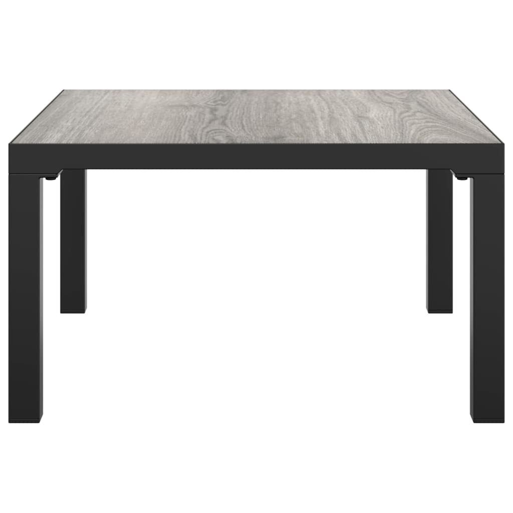 vidaXL Sofaelement Garten-Couchtisch Grau 55x55x31 cm günstig online kaufen