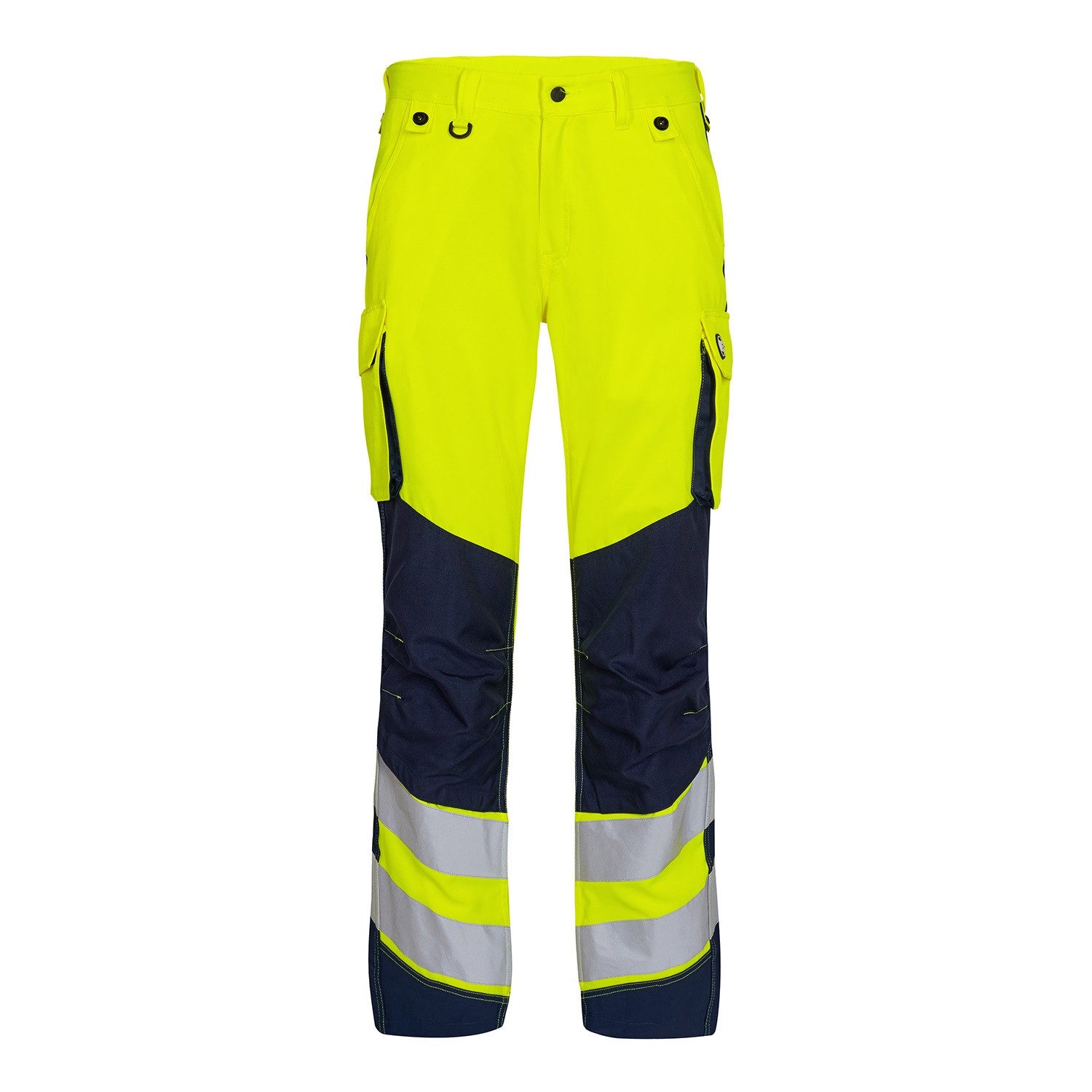 Arbeitshose Warnschutz Bundhose "2545-319" Safety leicht Kl. 2