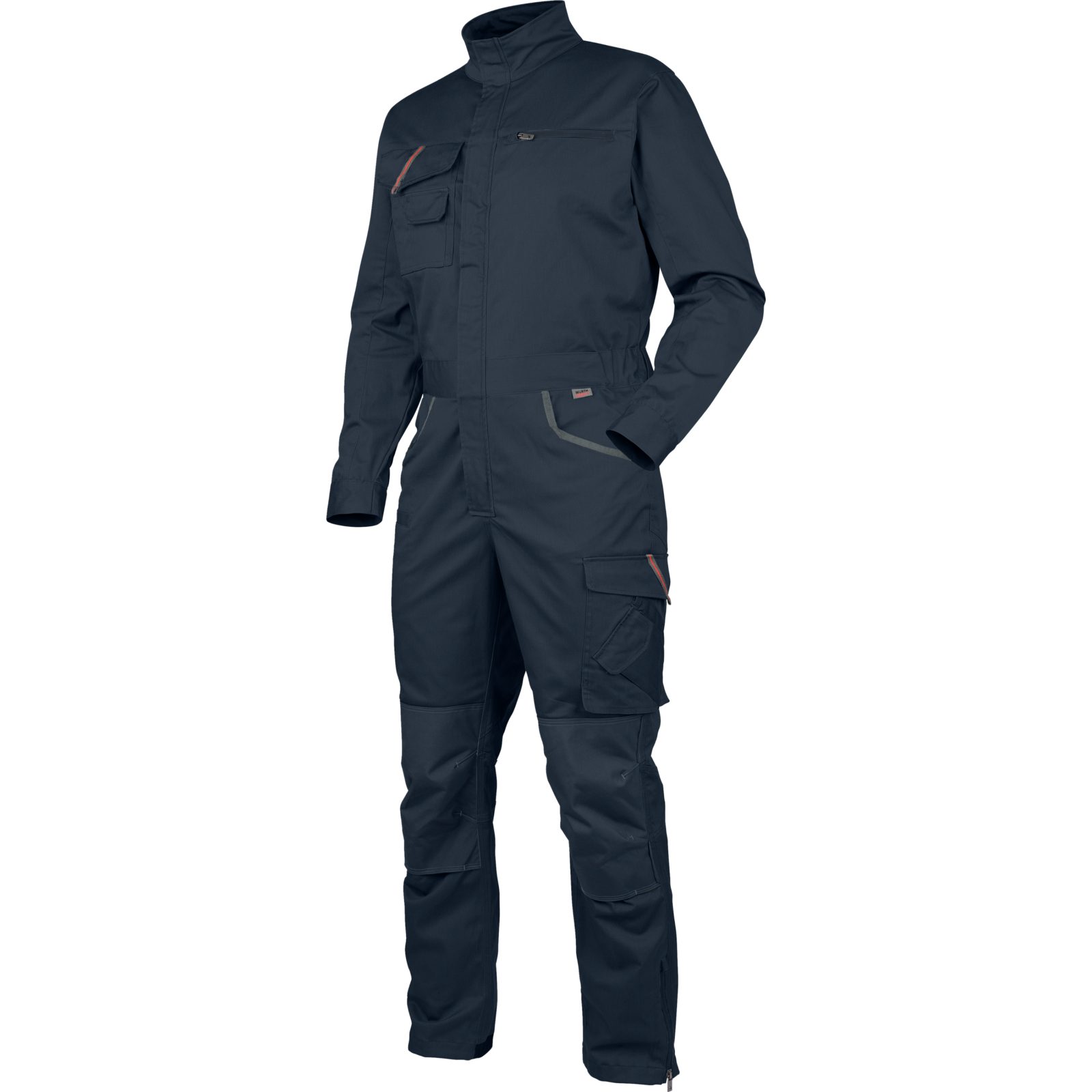 Würth MODYF Arbeitsoverall Stretch X Stylischer Berufs-Overall für Herren Moderner Blaumann für Handwerker