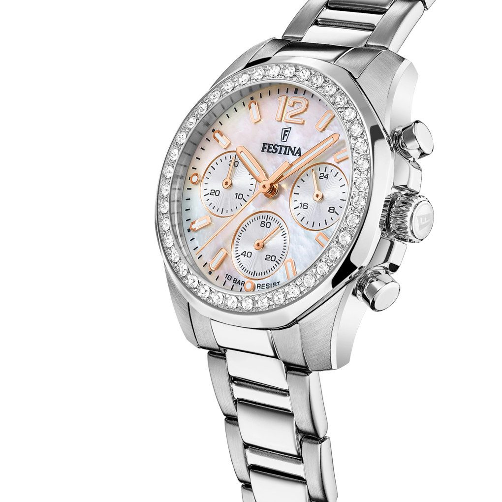 Festina Quarzuhr Festina Damenuhr Boyfriend, (Analoguhr), günstig online kaufen