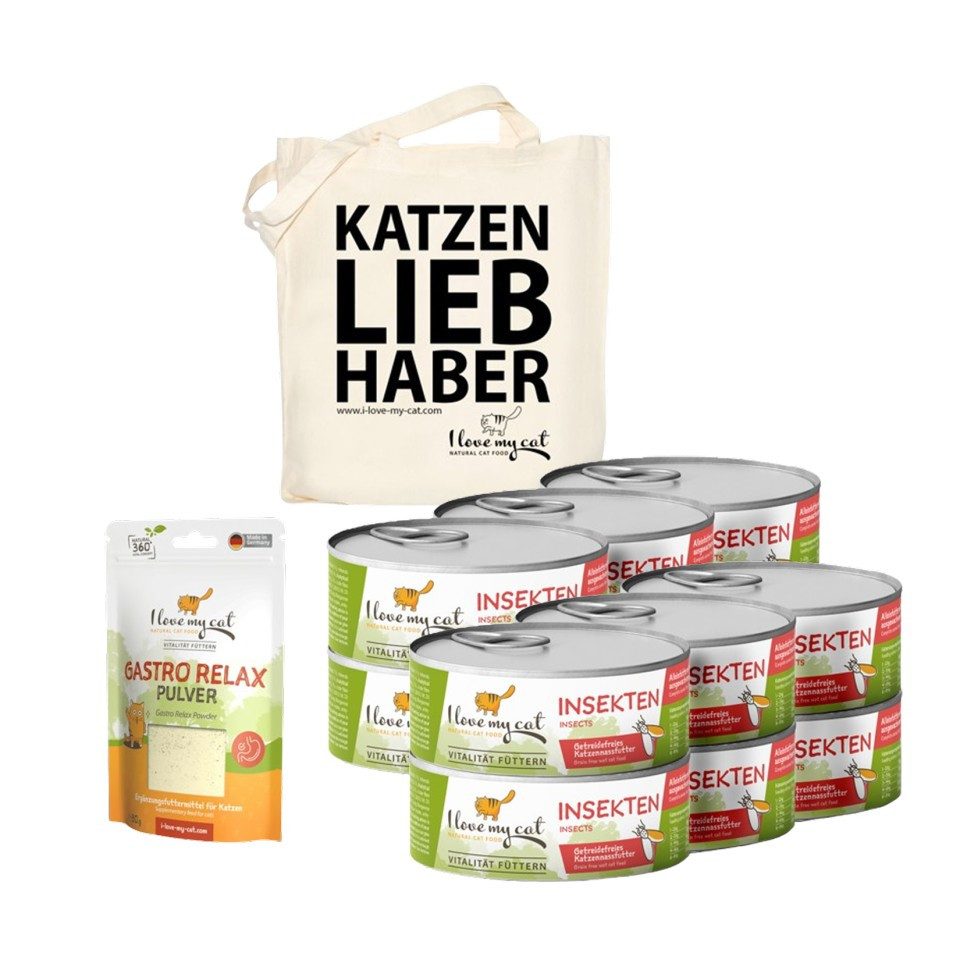 I love my cat Futterset für Katzen mit Durchfall - Nassfutter + Gastro