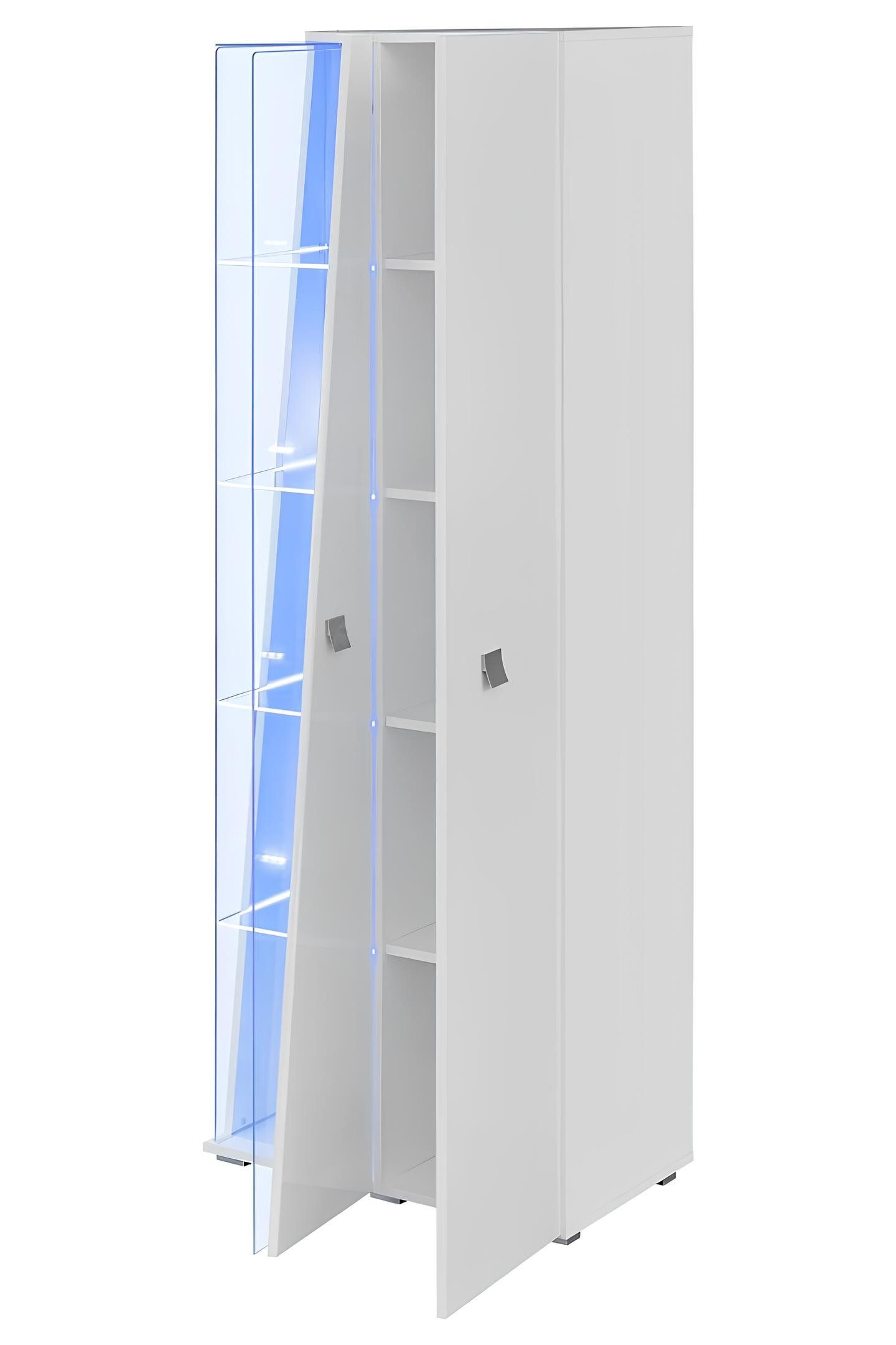 Xlmoebel Wohnwand 5-teiliges Luxus Set mit Kommode und TV-Ständer für modernes Wohn, (5-St), Made in Europa