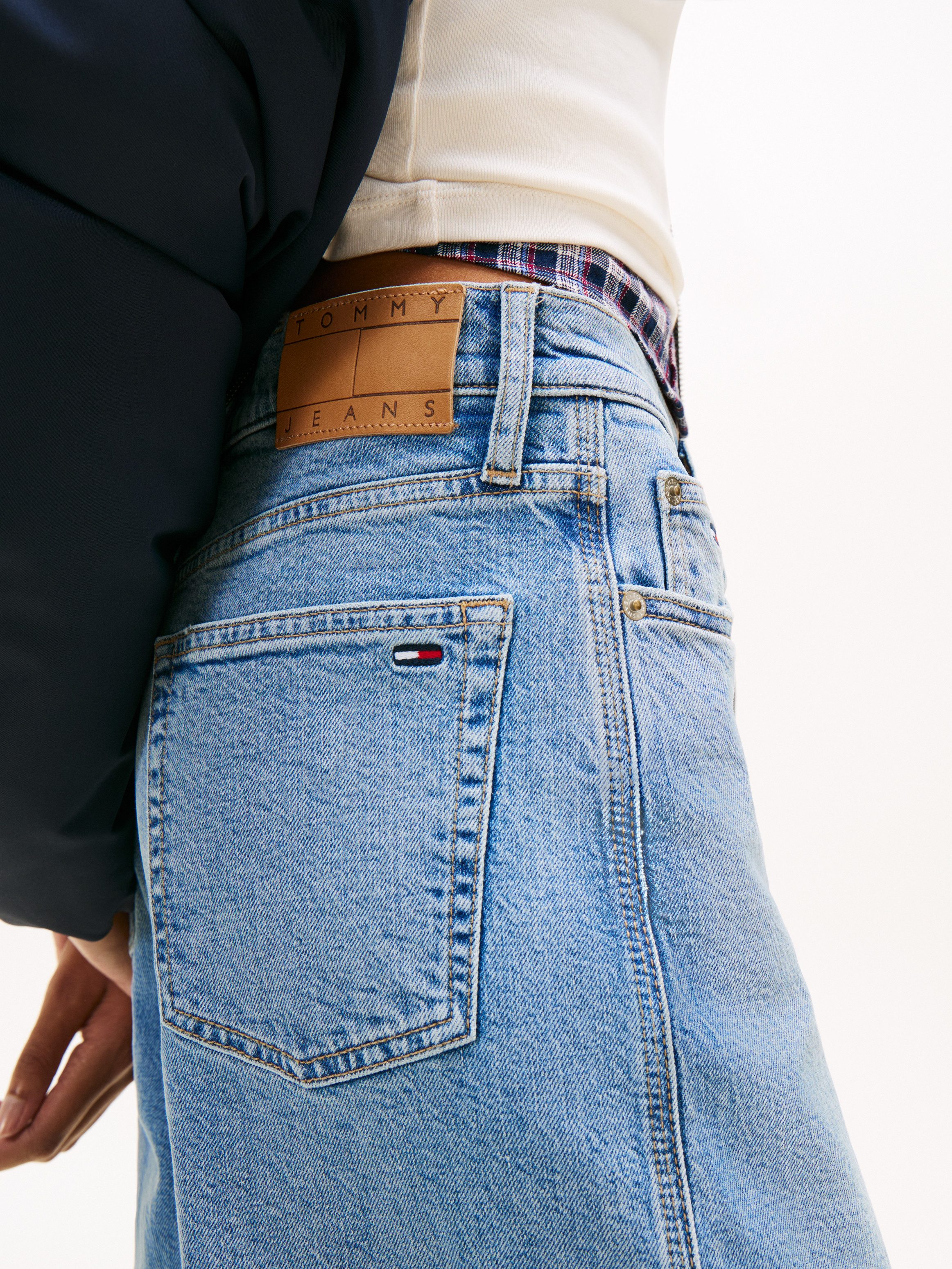 Tommy Jeans Loose-fit-Jeans CLAIRE HR WD