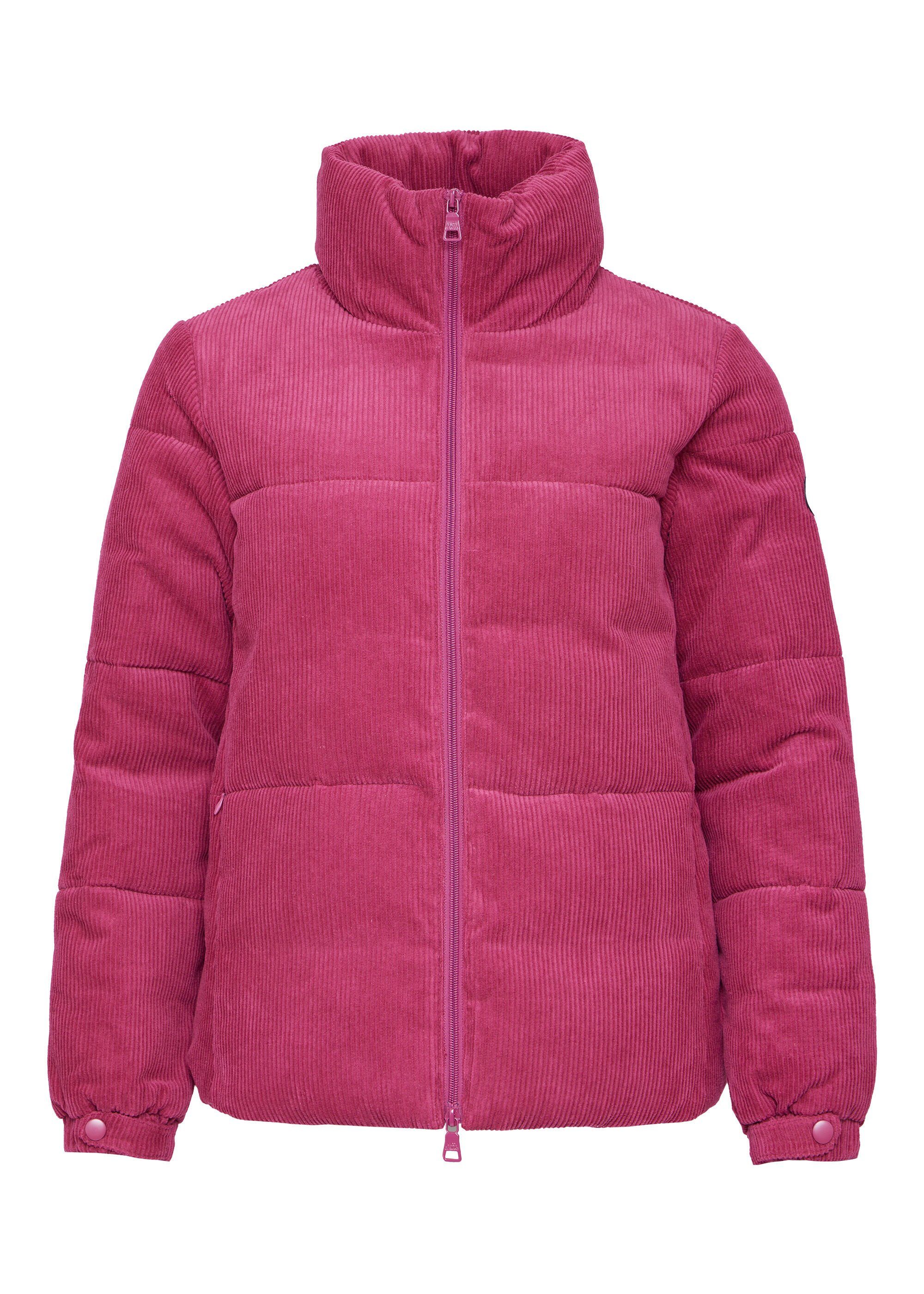 Baumwolle aus VICCI Cordjacke Winterjacke Germany Raspberry