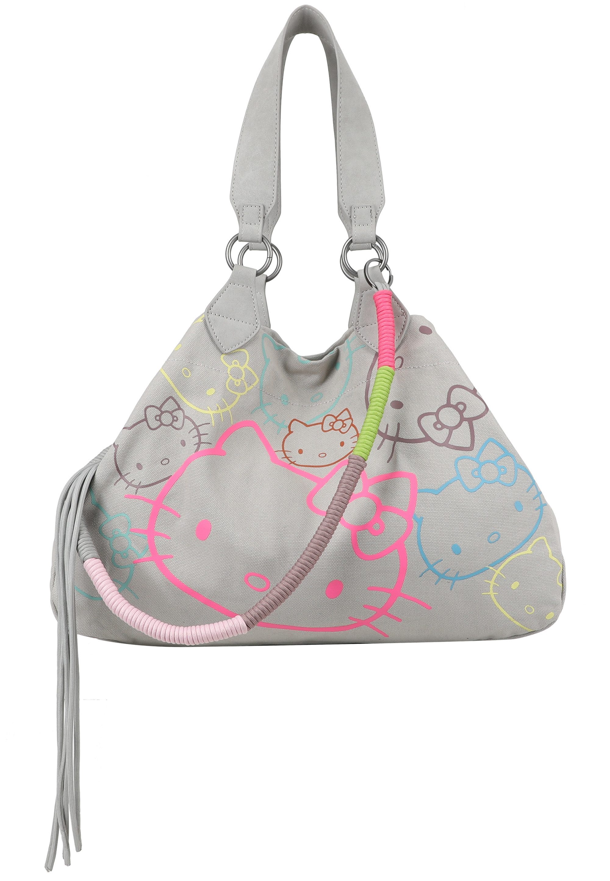 Schultertasche Izzy Medium Limited Head Flocked