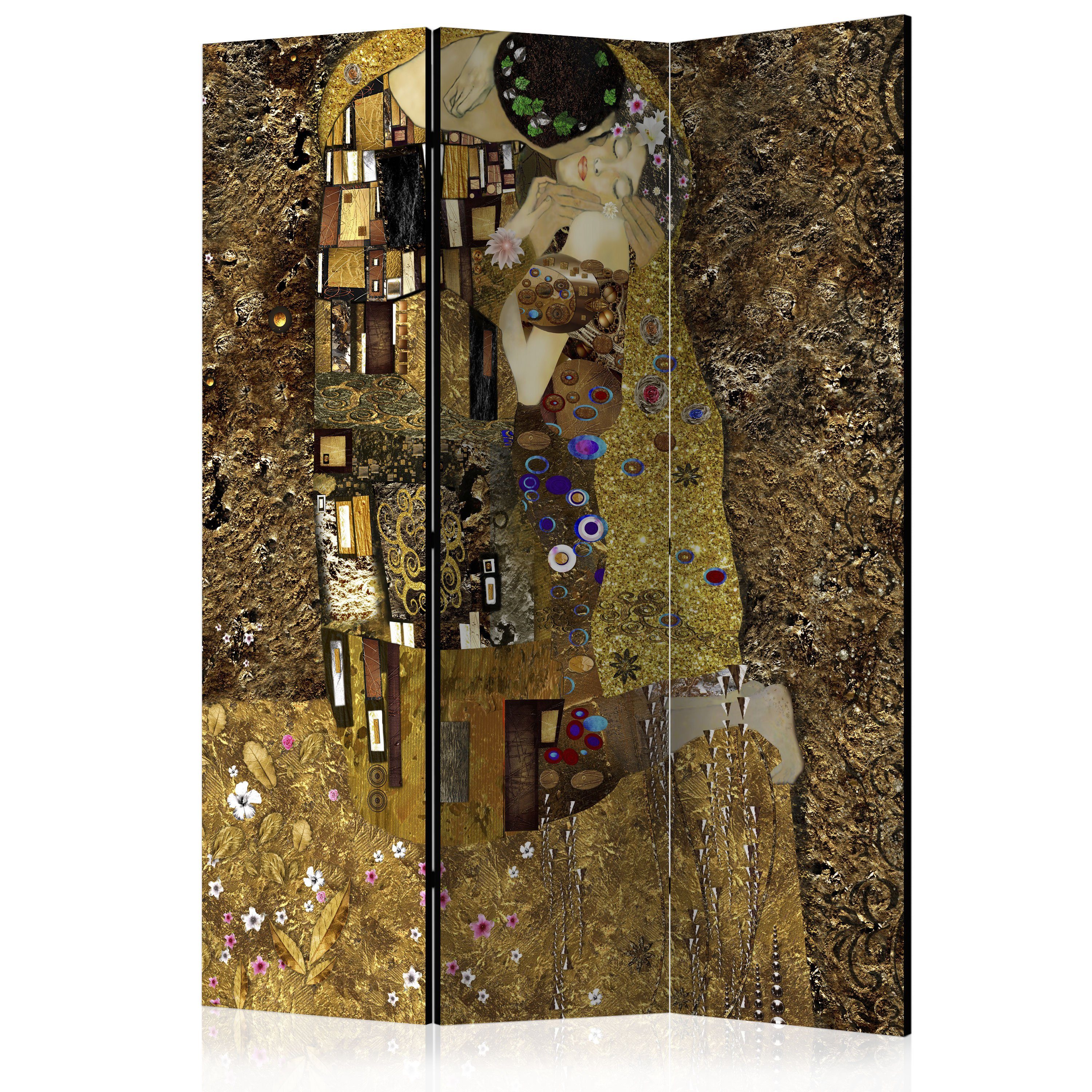 Paravent Décoratif D'intérieur Avec Impression Klimt - 5 Motifs, Design Mural, Marque Murando