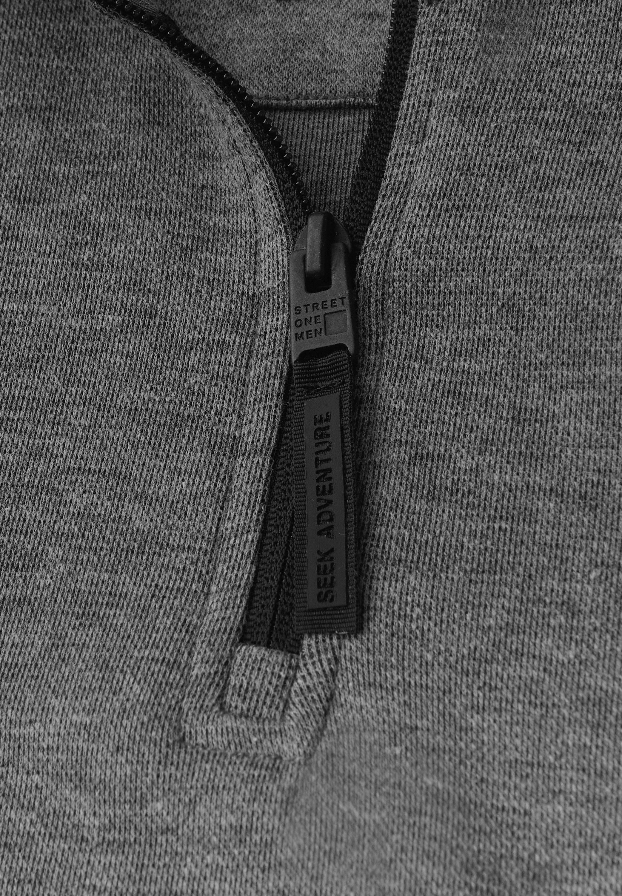STREET ONE MEN Rollkragenpullover im soften Baumwoll-Mix