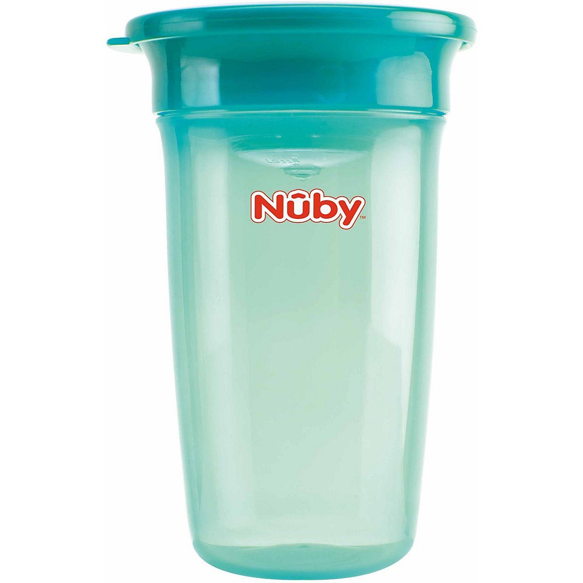 Kinder Babyernährung Nuby Trinklernbecher Trinklernbecher Wonder Cup, aqua, 300ml