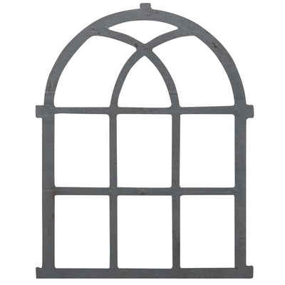 Aubaho Fenster Fenster grau Stallfenster Eisenfenster Scheunenfenster Eisen 72cm Anti