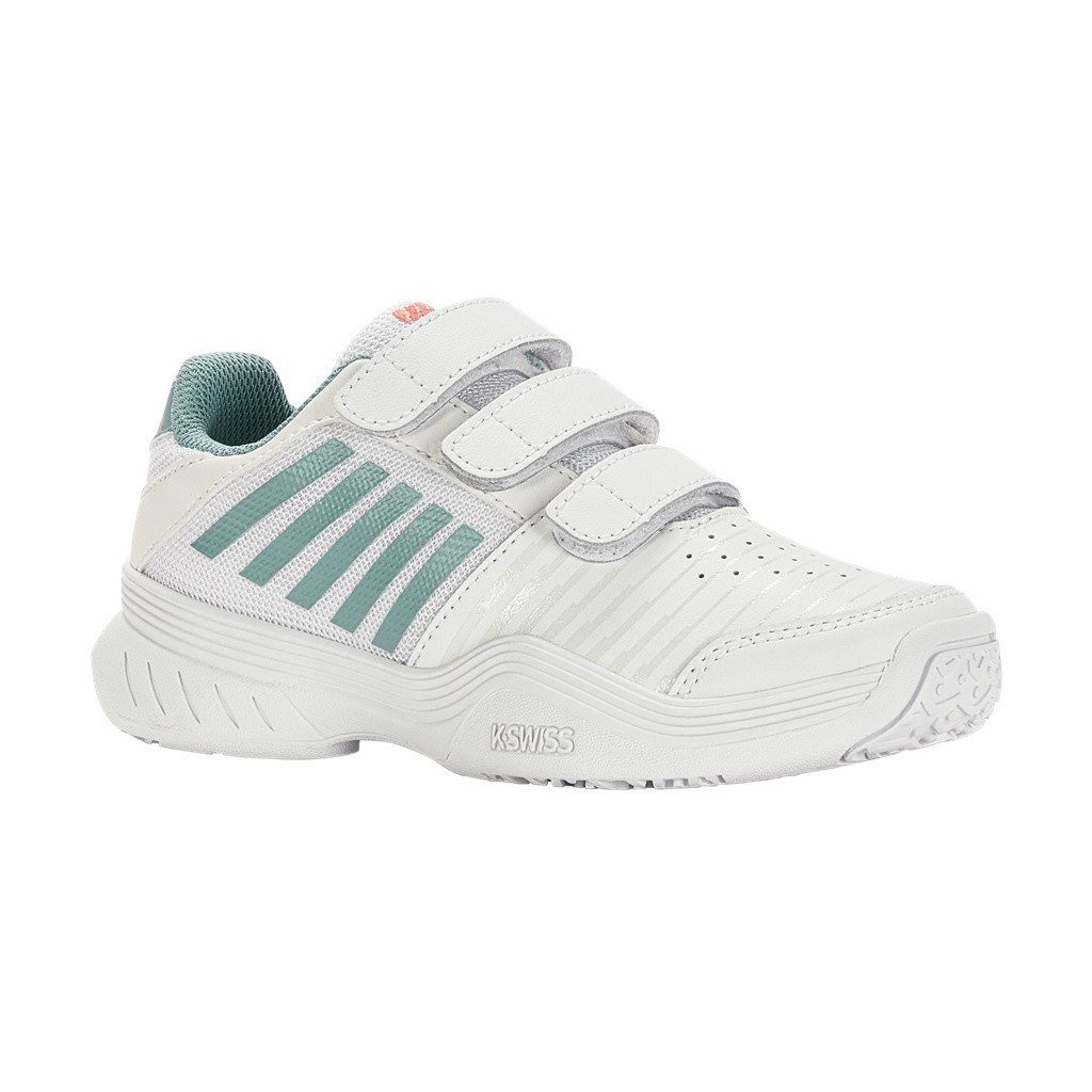 K-Swiss Performance Court Express Klett Allcourt weiss/blau Kleinkinder Tennisschuh