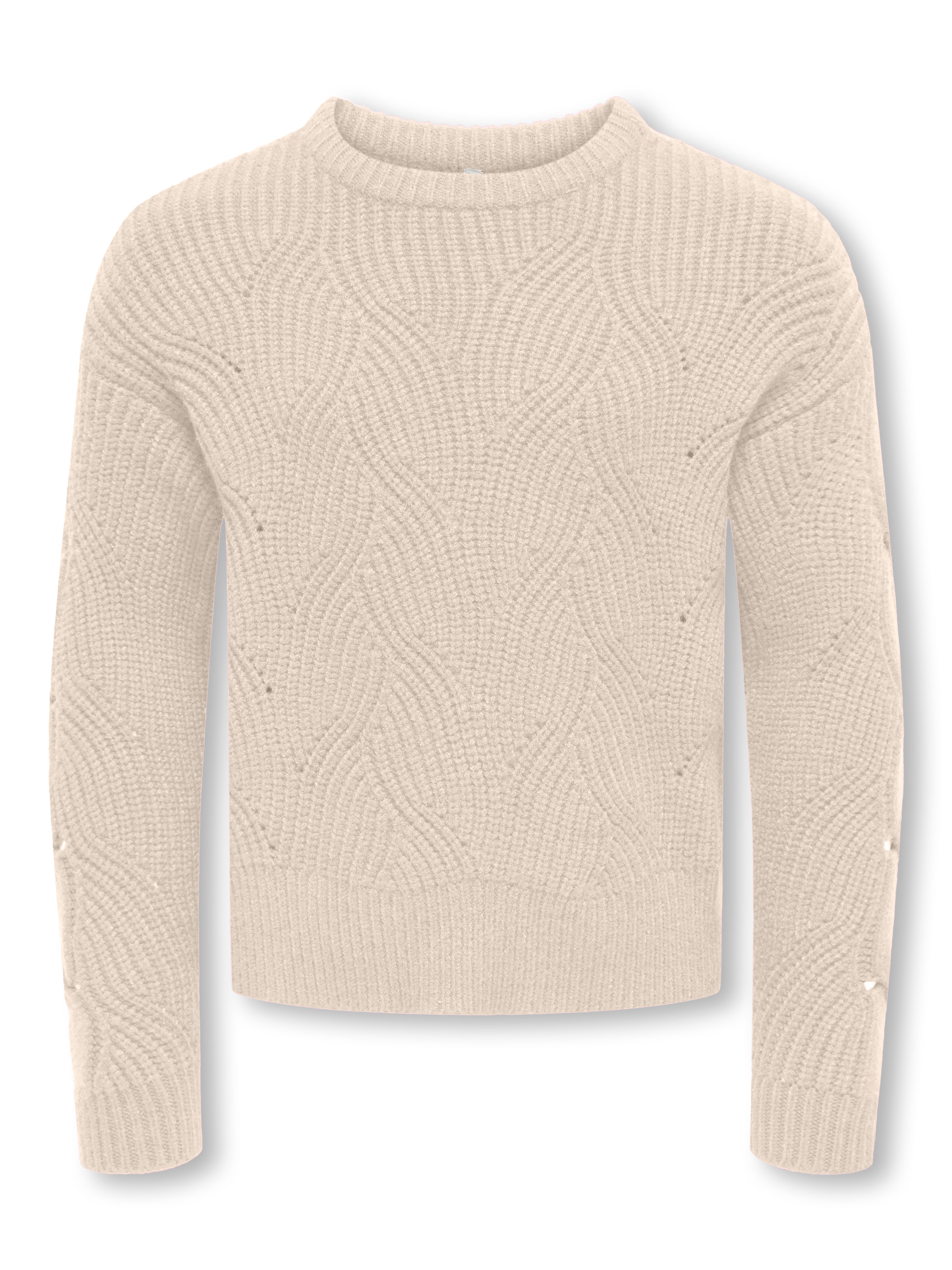 Strickpullover KOGKATIA LS STRUCTURE O-NECK CP KNT