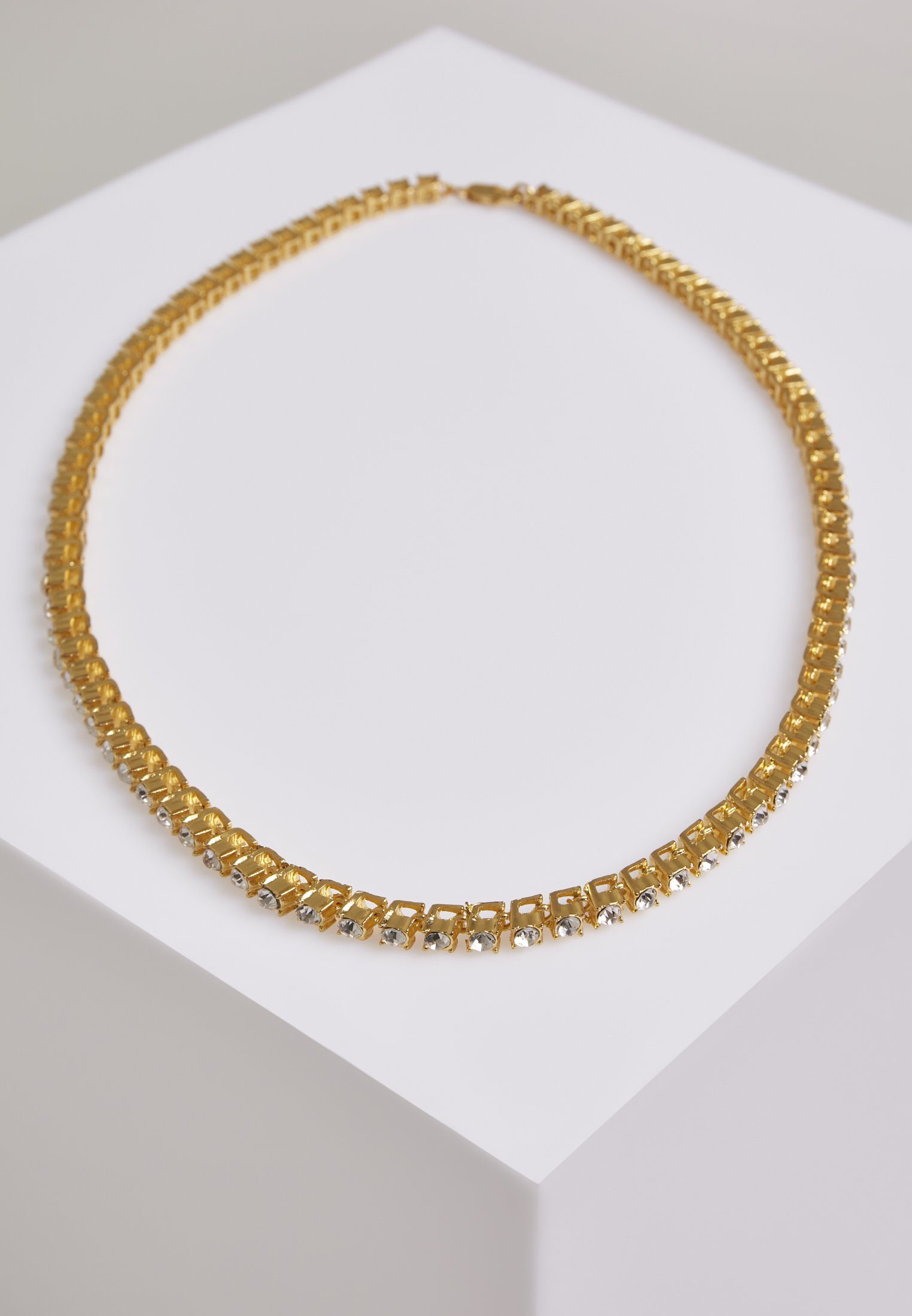 URBAN CLASSICS aus und hochwertigem Edelstahlkette With Accessoires Material Hergestellt Necklace weichem Stones