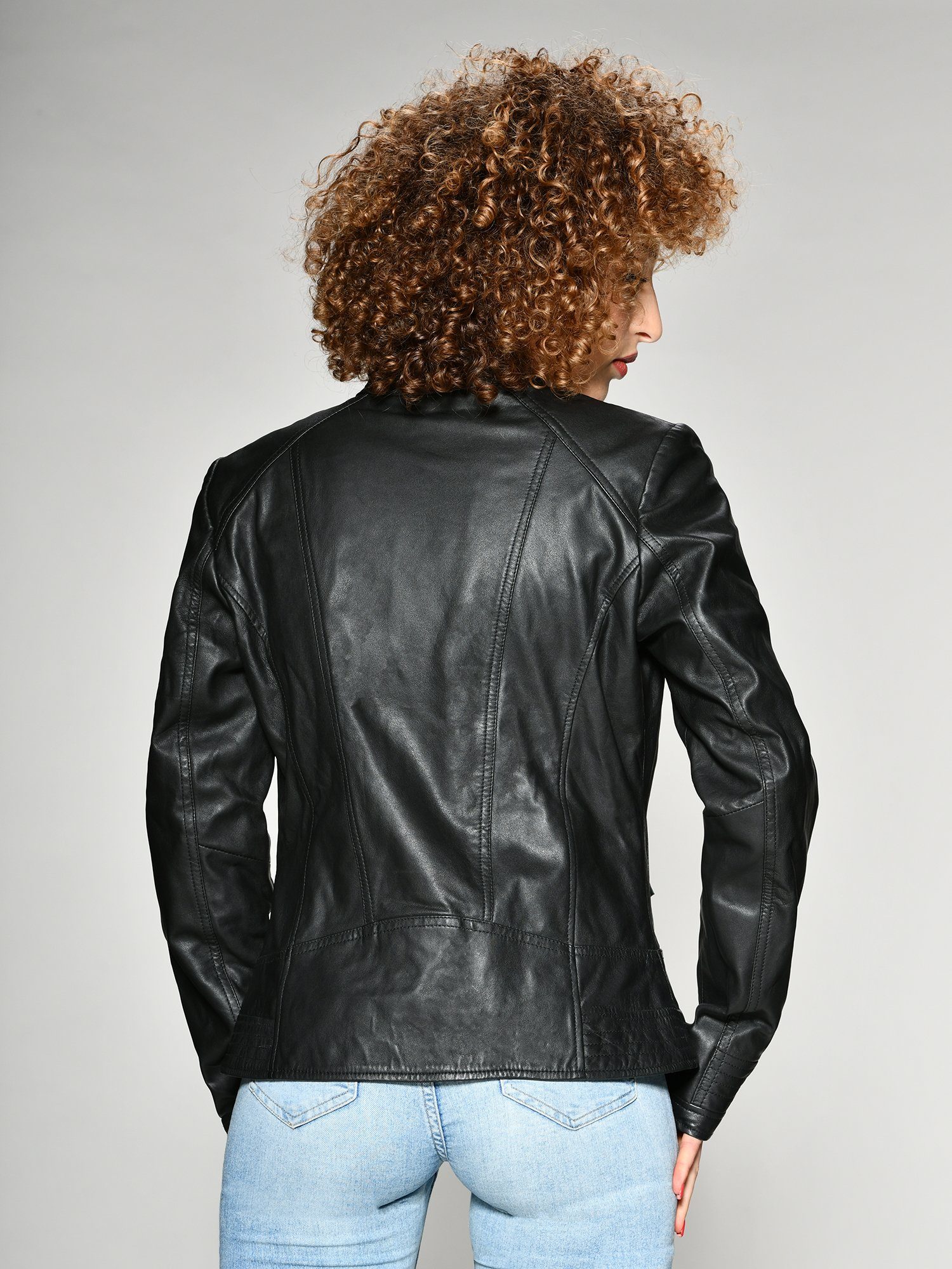 Blanca black MUSTANG Lederjacke