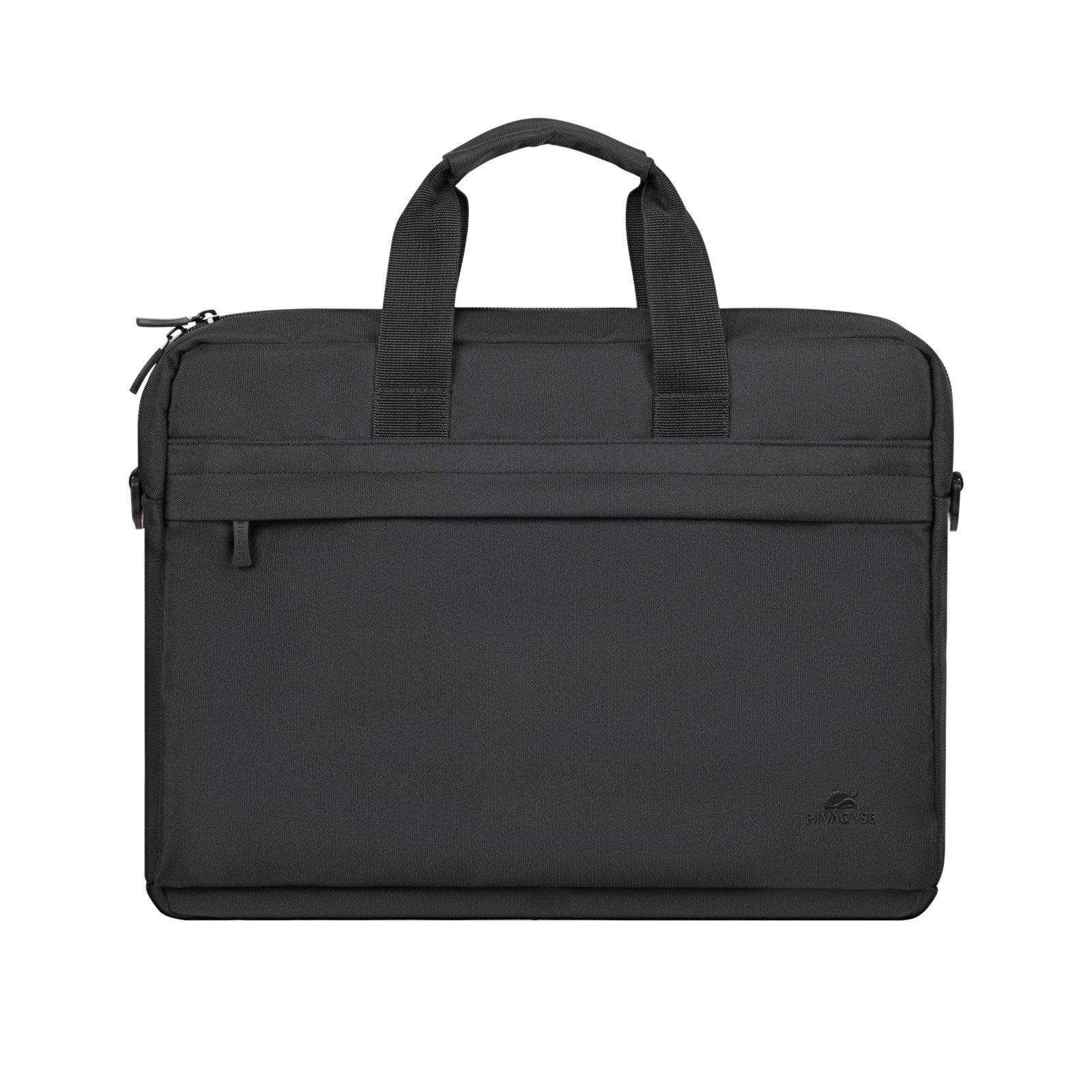 Rucksack - Business, wasserabweisende Zoll black für Uni 14 Laptoptasche Rivacase Aktentasche