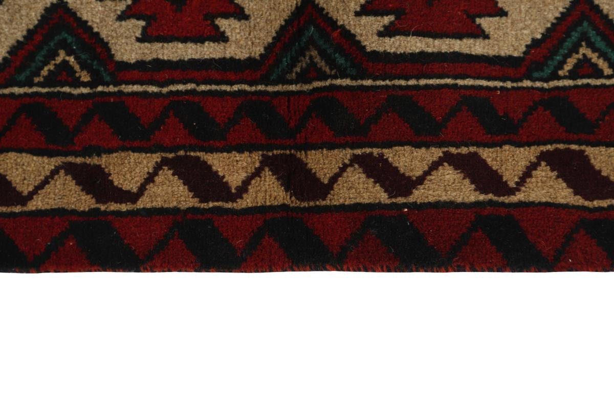 Orientteppich Belutsch 101x184 Handgeknüpfter Nain Läufer, / 6 Trading, mm Höhe: Perserteppich Orientteppich rechteckig
