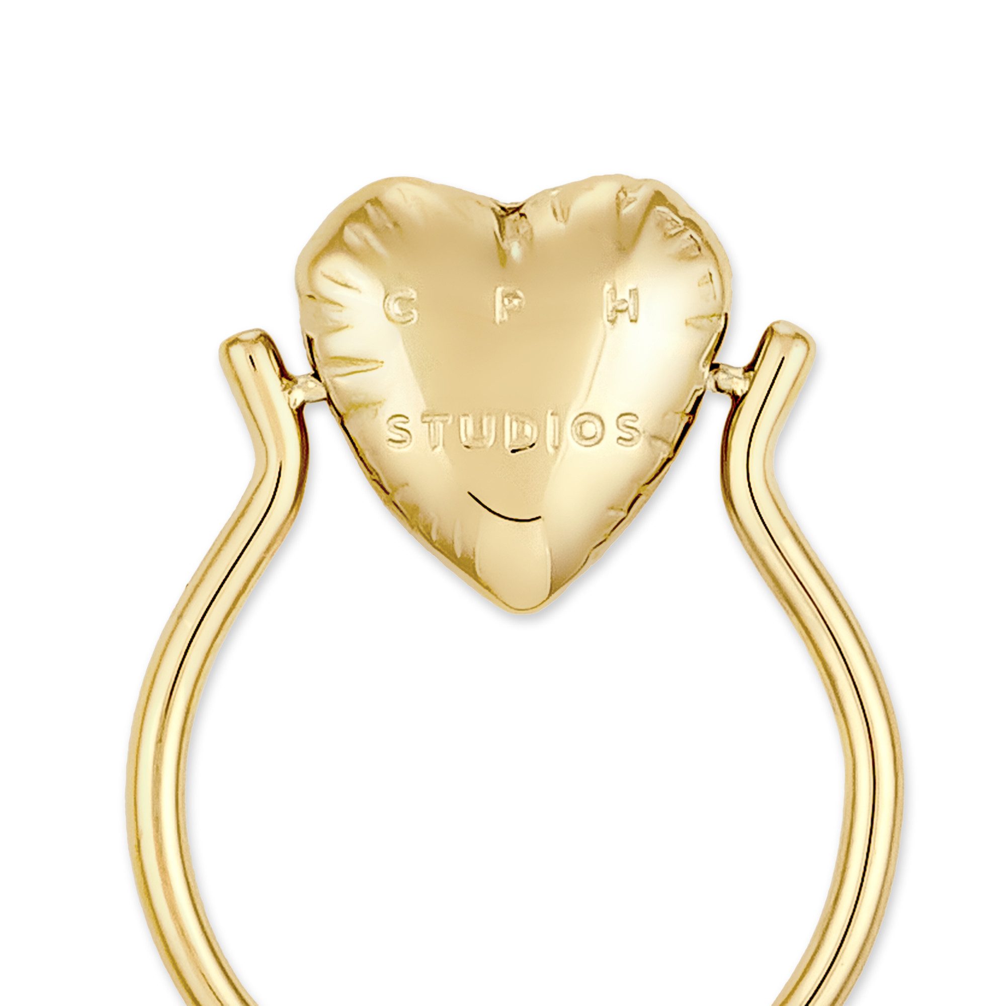 Copenhagen Studios Fingerring Schmuck Geschenk Edelstahl Ring Balloon Hearts
