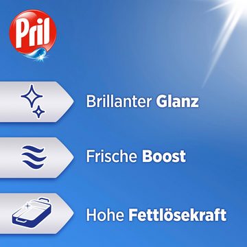 PRIL Kraftgel Geschirrspülmittel (1-St. 450ml Power & Perlen Granatapfel & Orangenblüte)