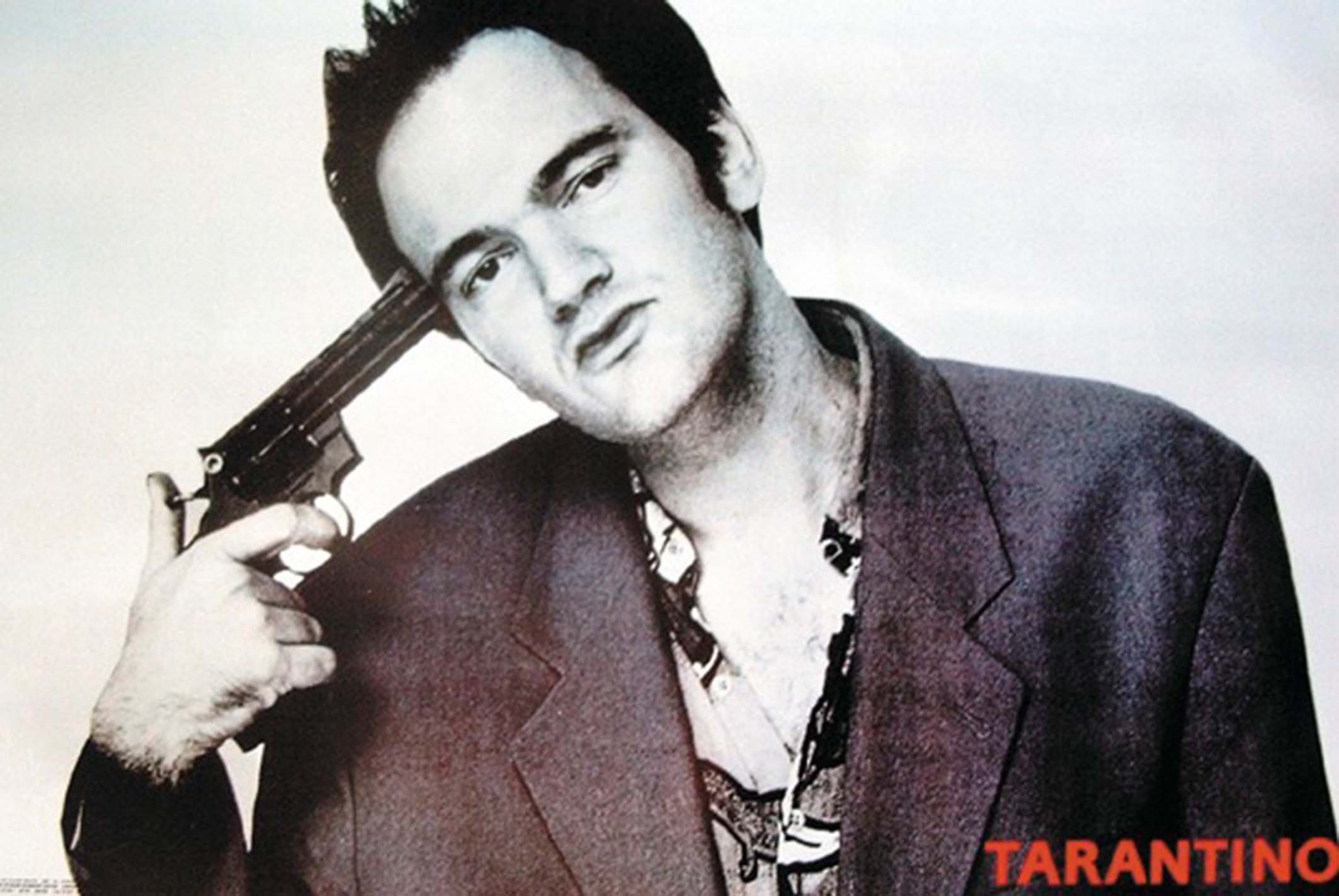 Close Up Poster Quentin Tarantino Poster 90 x 59,5 cm