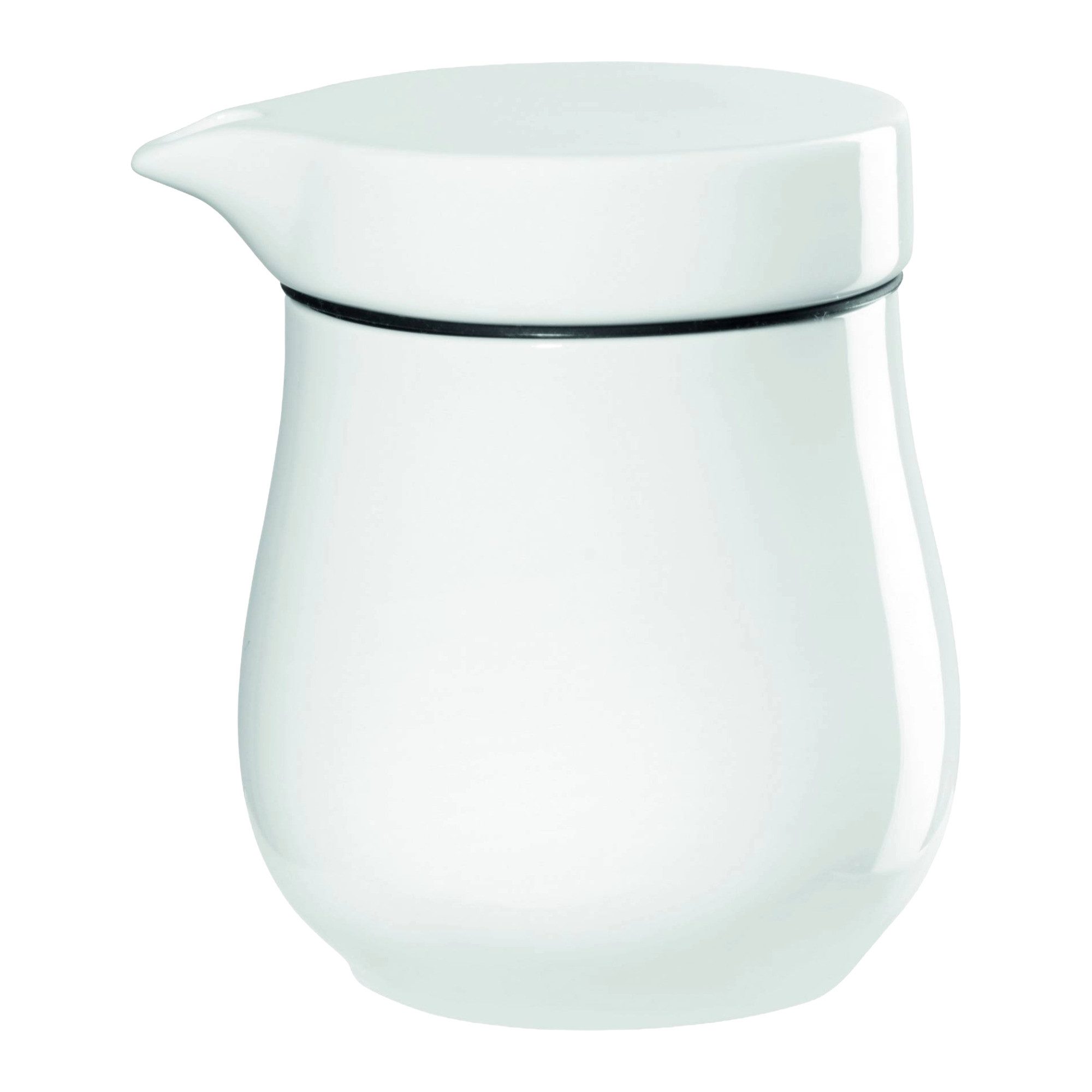 ASA SELECTION Sauciere ASA Selection à table Sauciere mit Deckel, doppelwandig 0,14 l. weiß, Fine Bone China