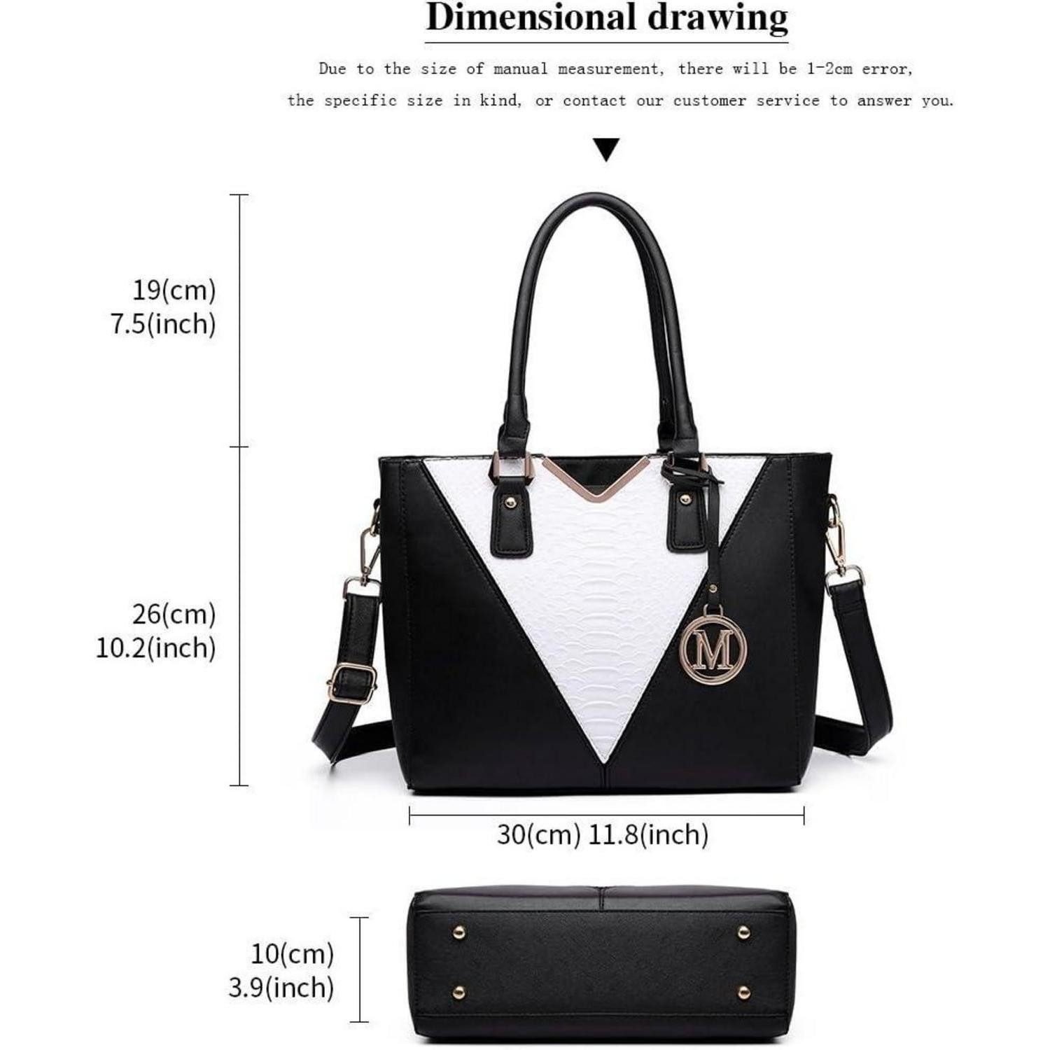 LuxusKollektion Handtasche Damen Handtasche Schultertasche Shopper Aktentasche Henkeltasche
