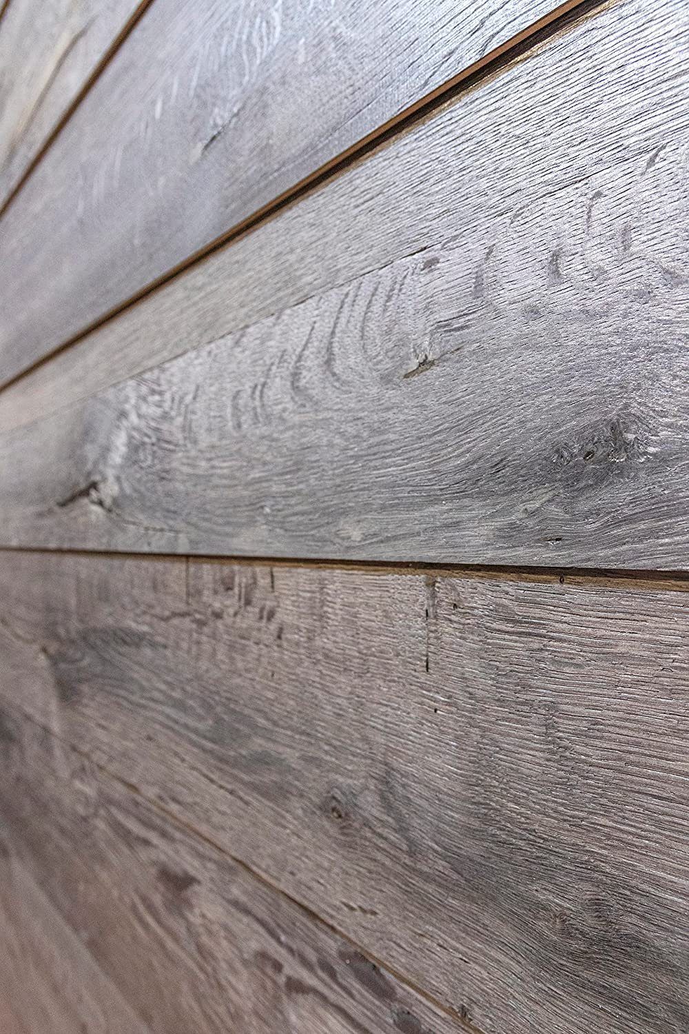 Vereg Wanddekoobjekt Aged Wood Walls, Wandverkleidung selbstklebende 3-D-Holzwand, Innenbereich – Bild 4 von 5