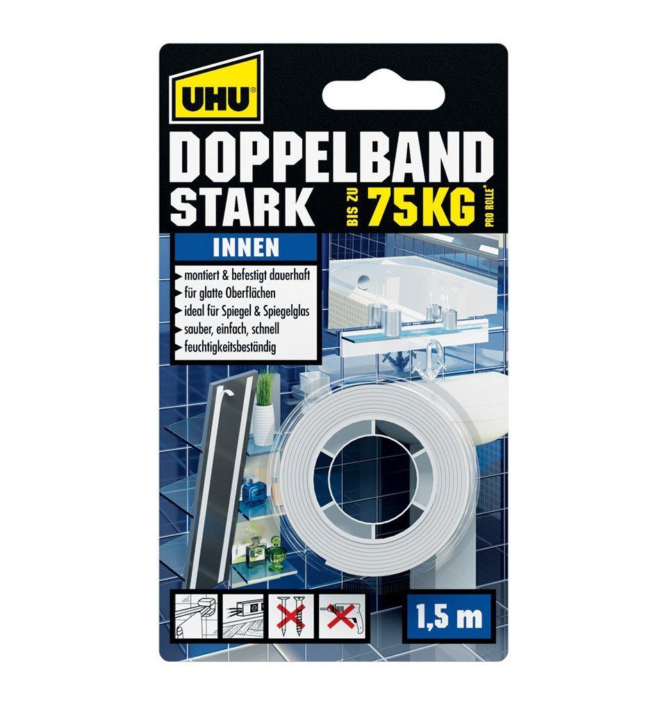 UHU Klebepad UHU Doppelband stark 1,5 günstig online kaufen