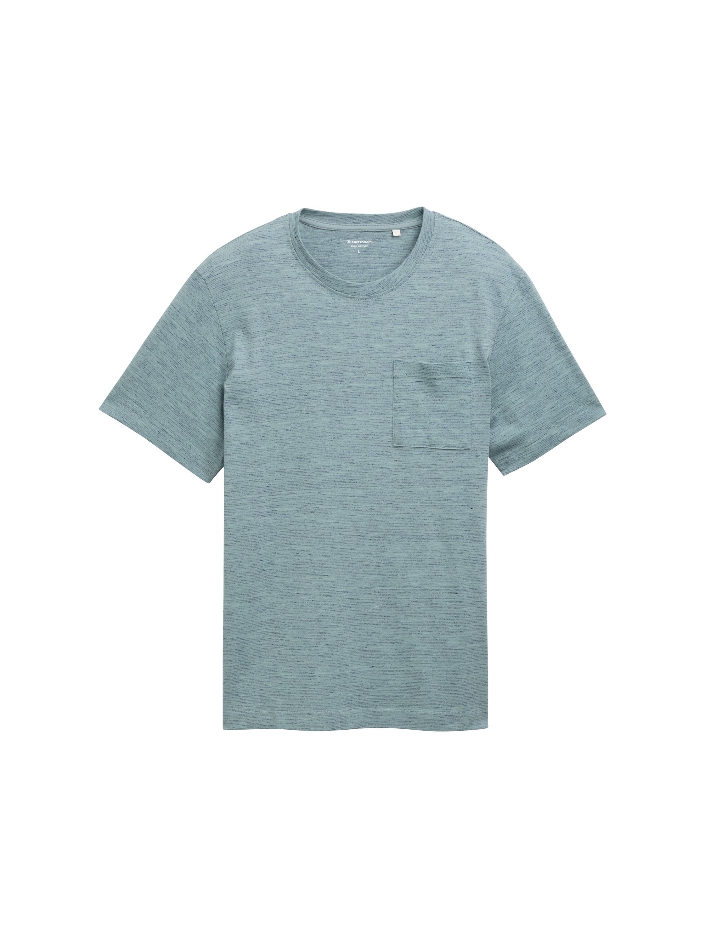 Tom Tailor Herren T-Shirt T-SHIRT WITH POCKET - Regular Fit günstig online kaufen