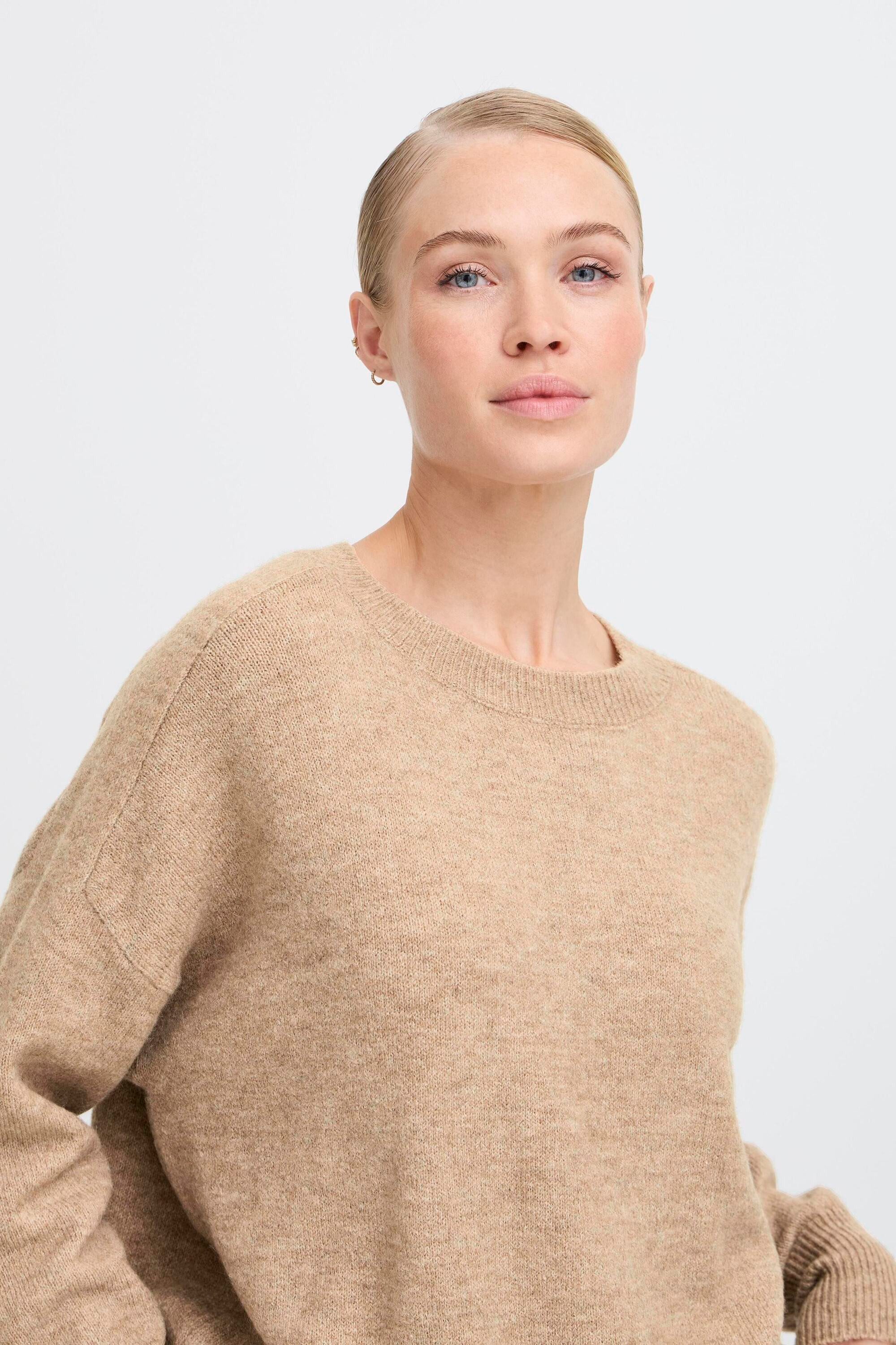 b.young Strickpullover Langarm BYMONNA