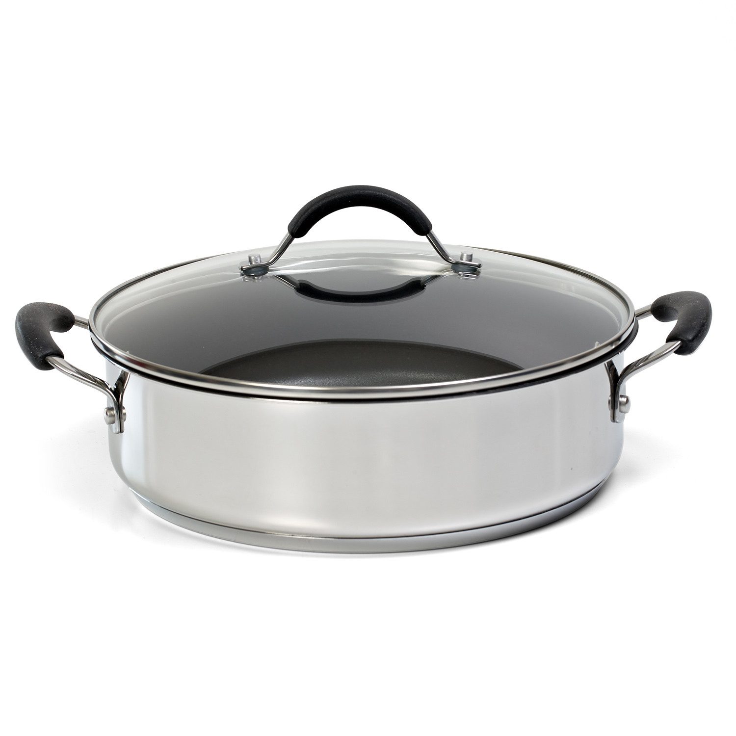 Coolinato Schmorpfanne 28cm Pfanne – antihaftbeschichtet, (1-tlg)