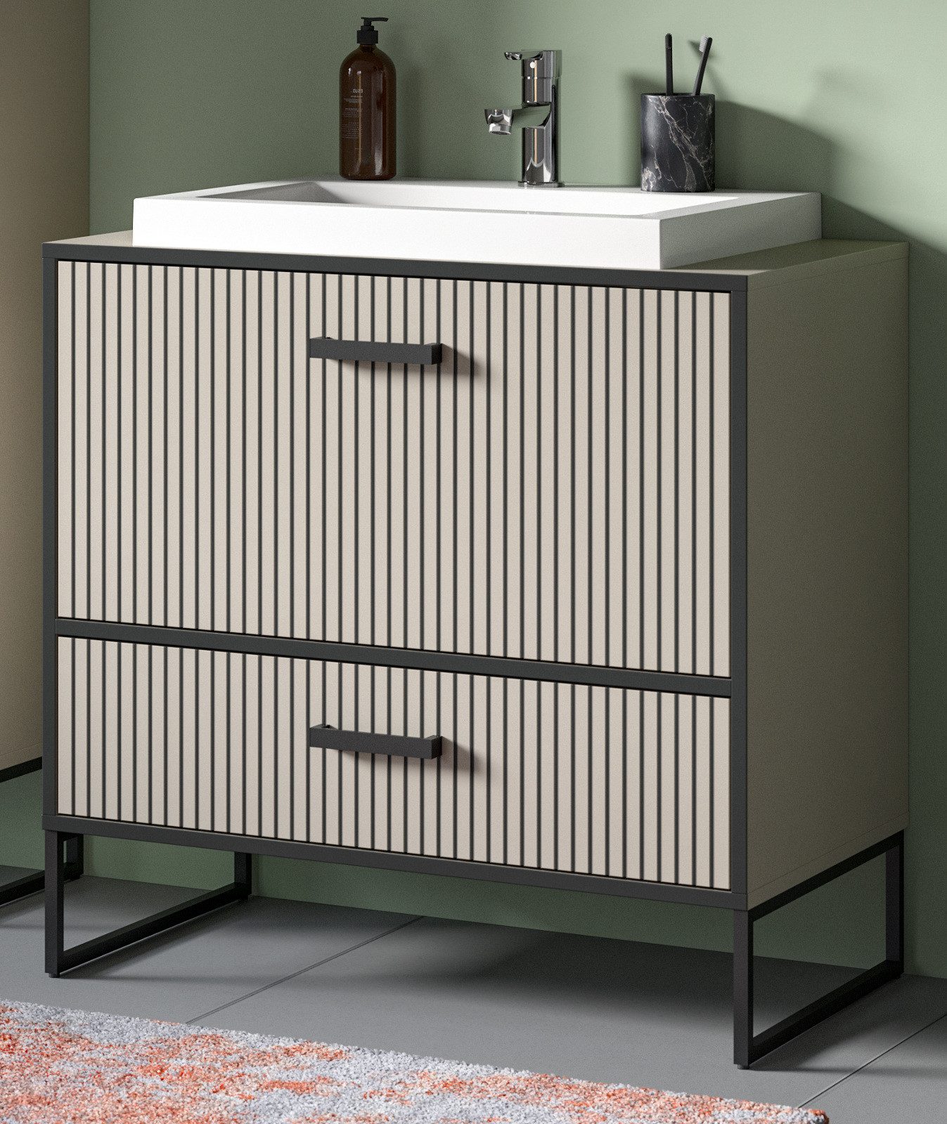 Inn.Furn Waschtisch Scana (Waschplatz inklusive Waschbecken, günstig online kaufen