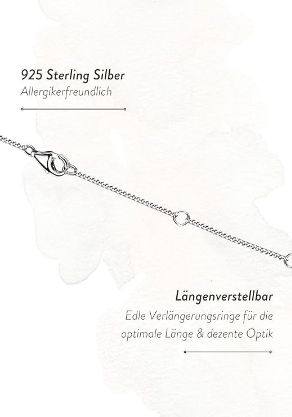 Einzelstück Panzerkette Halskette Panzerkette 925 Sterling Silber – Bild 3 von 5