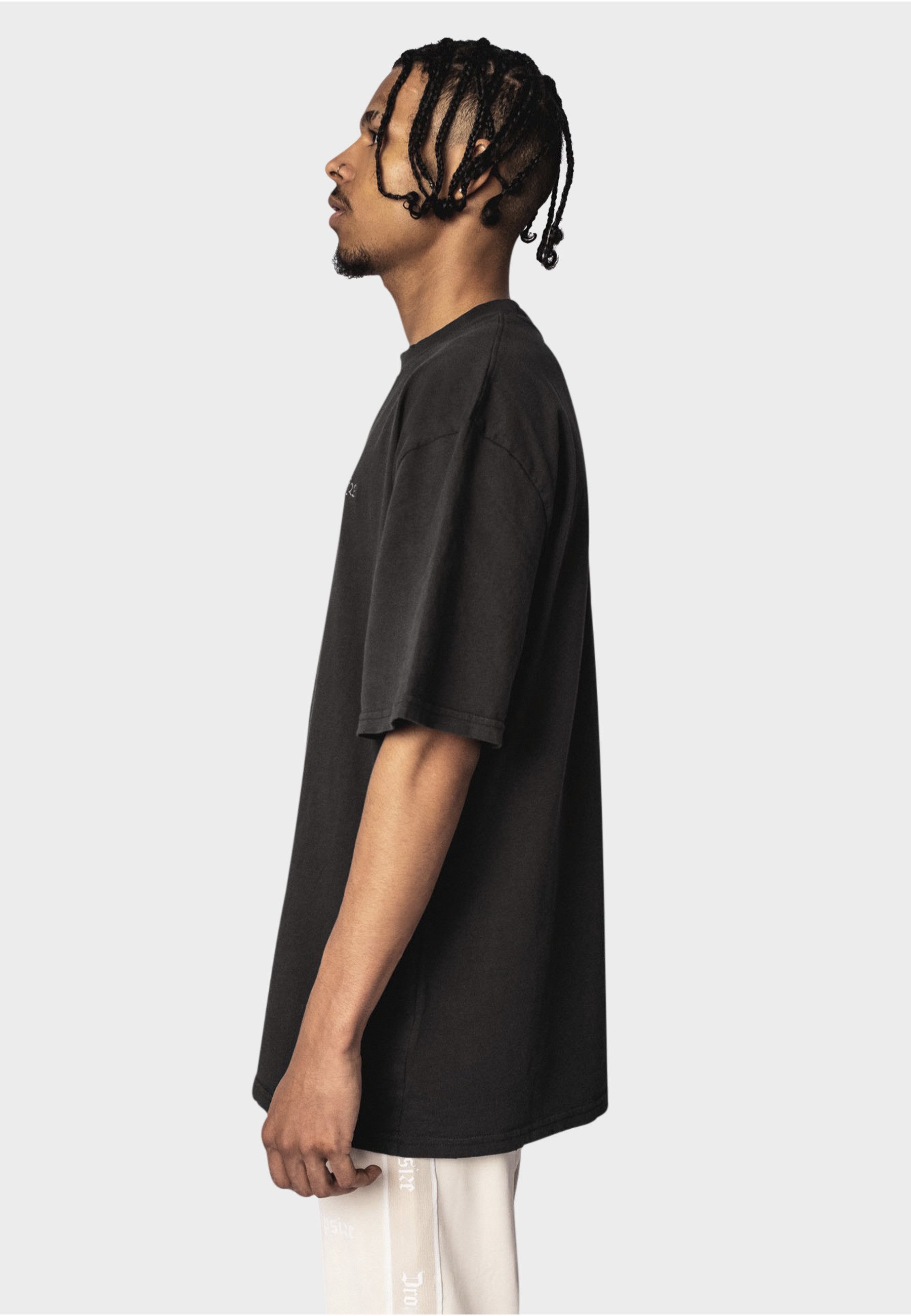 Dropsize T-Shirt Dropsize Herren Heavy Oversize Embo T-Shirt (1-tlg)