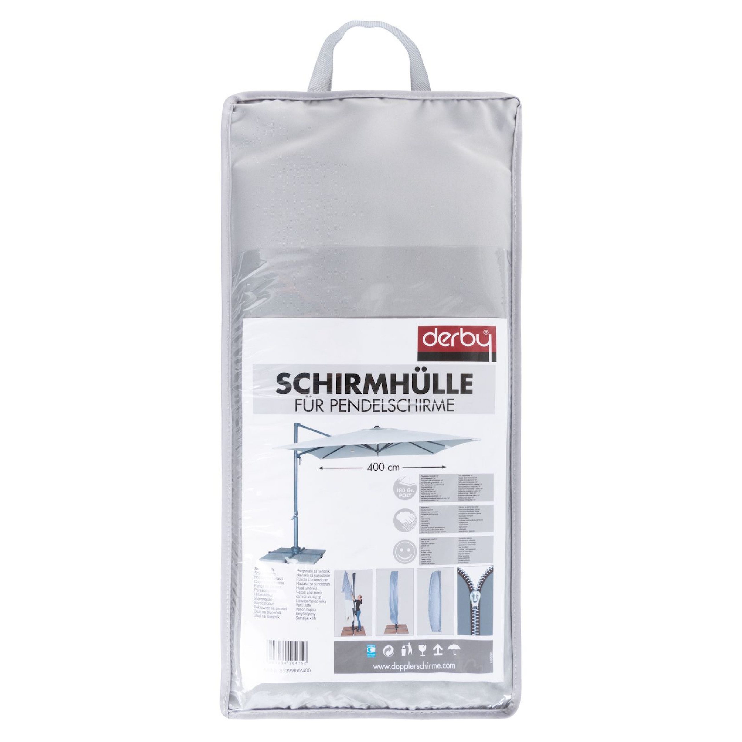 doppler® Sonnenschirm Doppler Schutzhülle BASIC für Pendelschirme Ampelschirme ø 300 350