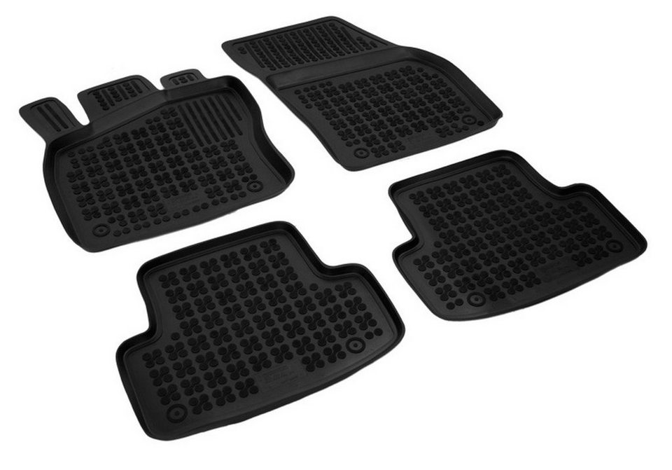 AZUGA Auto-Fußmatten Hohe Gummi-Fußmatten passend für Seat Ateca ab 2016,  für Cupra,Seat Ateca SUV