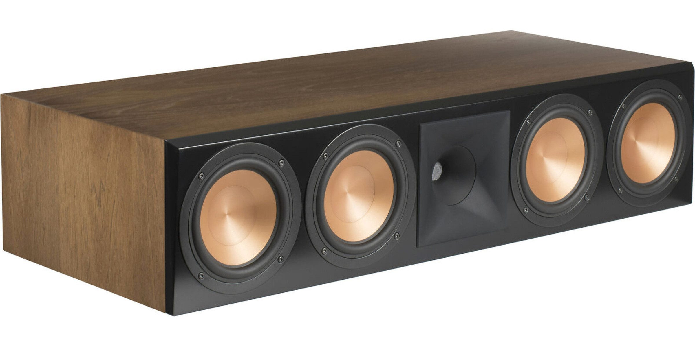 Klipsch RC-64 III mit Tractix Horn Walnuss Center-Lautsprecher